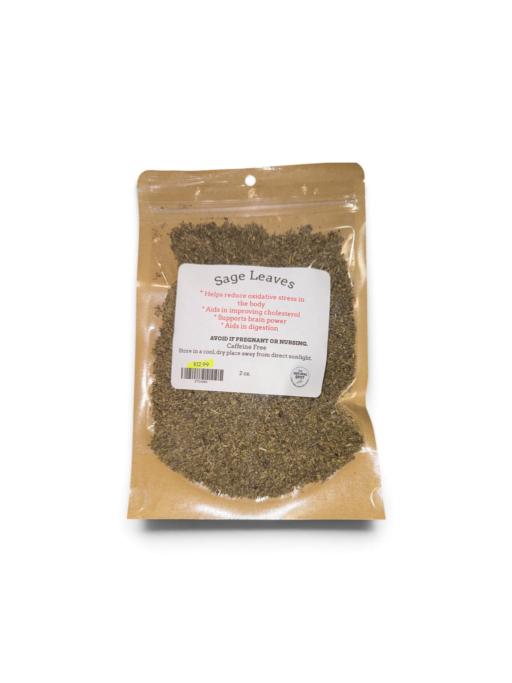 Sage Leaf (Rubbed) Kosher, Non GMO