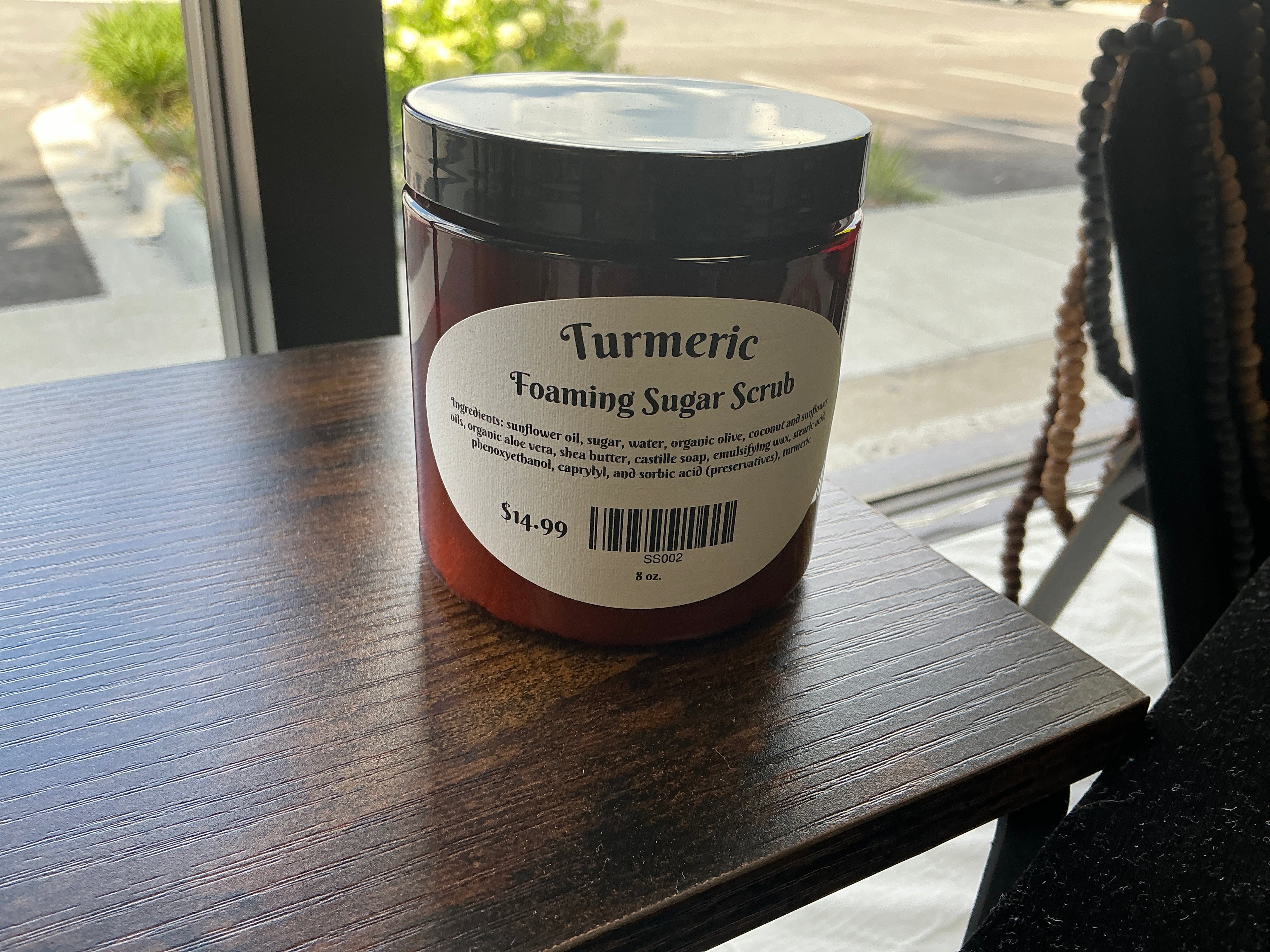 8 oz Turmeric Foaming Sugar Scrub