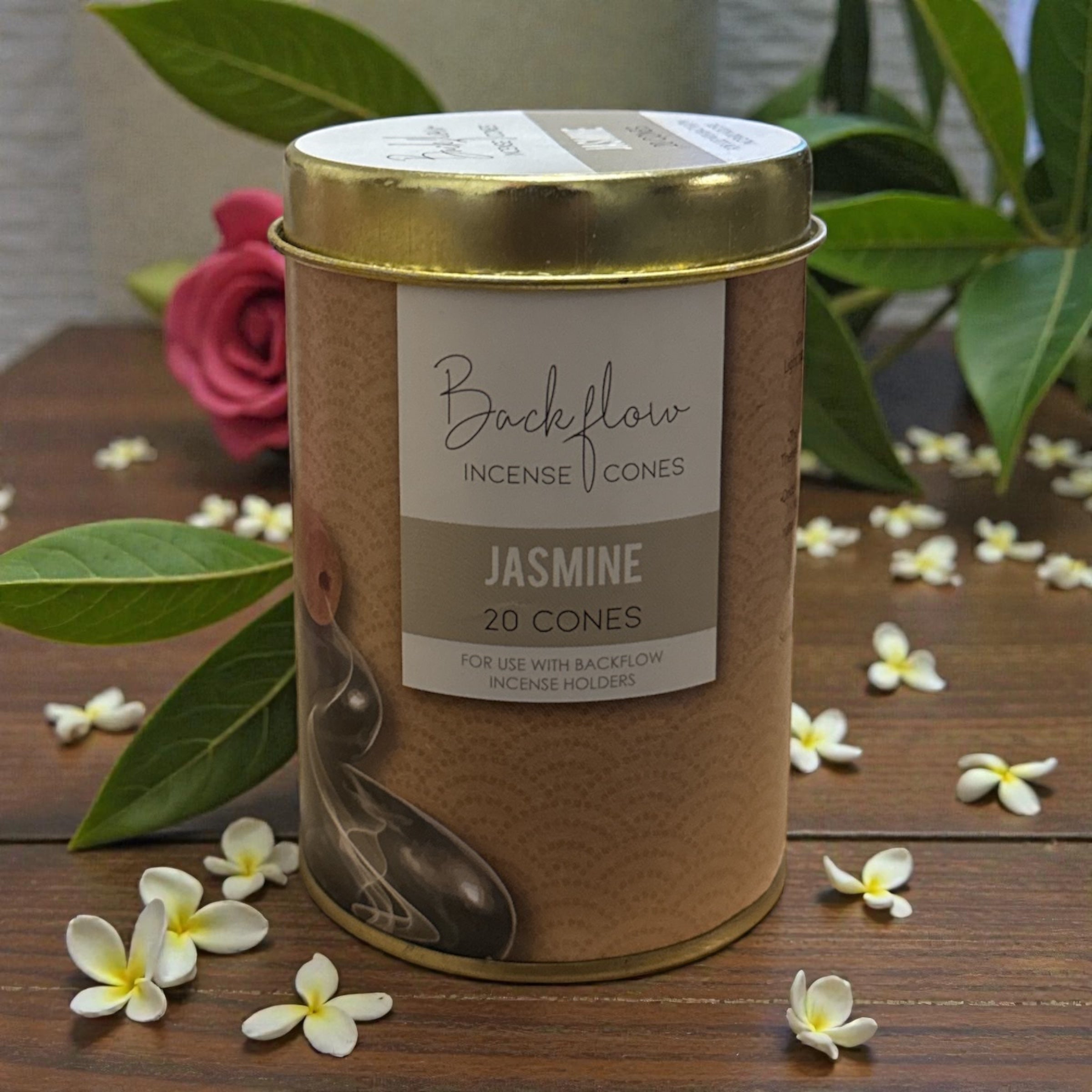 Jasmine Jumbo Backflow Incense Cones