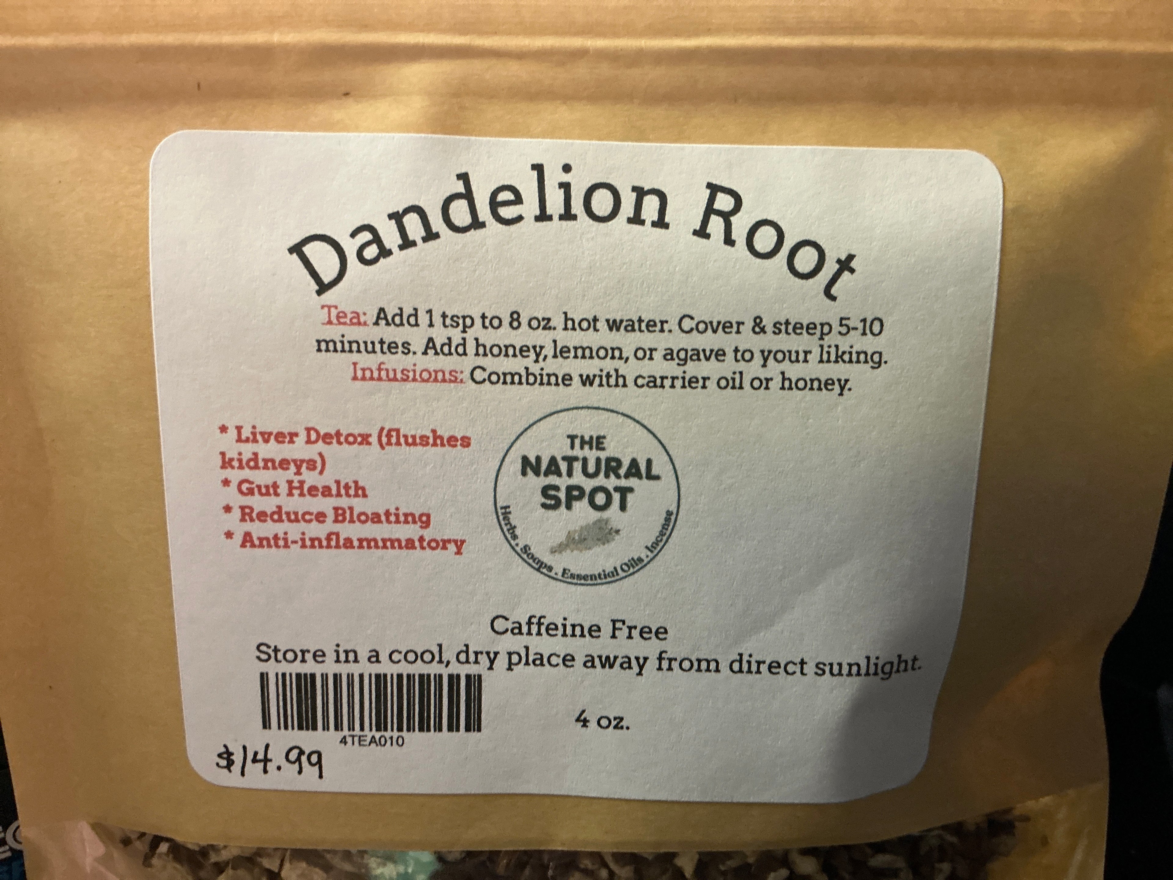 Dandelion Root C/S - 4oz