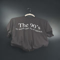 The 90S Graphic Women T-Shirt (Black)