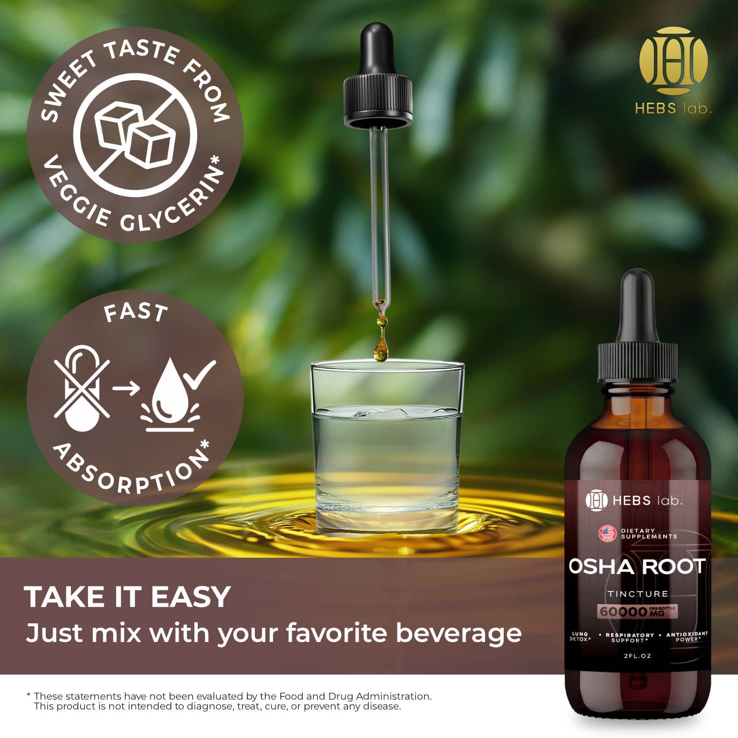Osha Root Tincture – Lung Detox & Immune Support