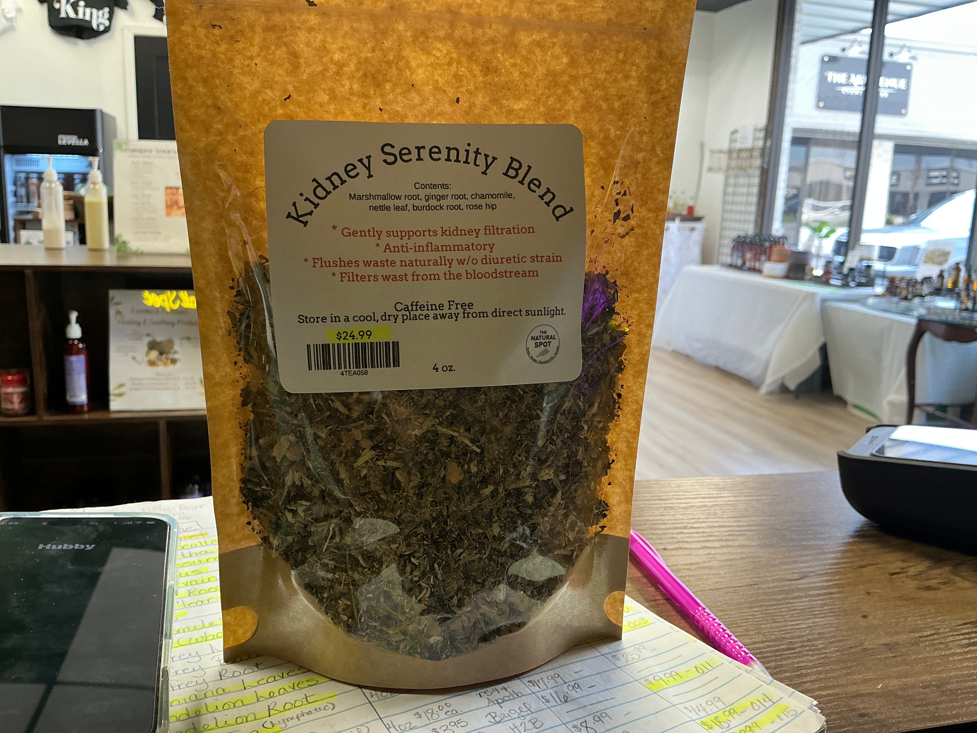 Kidney Serenity Tea Blend-4 oz.