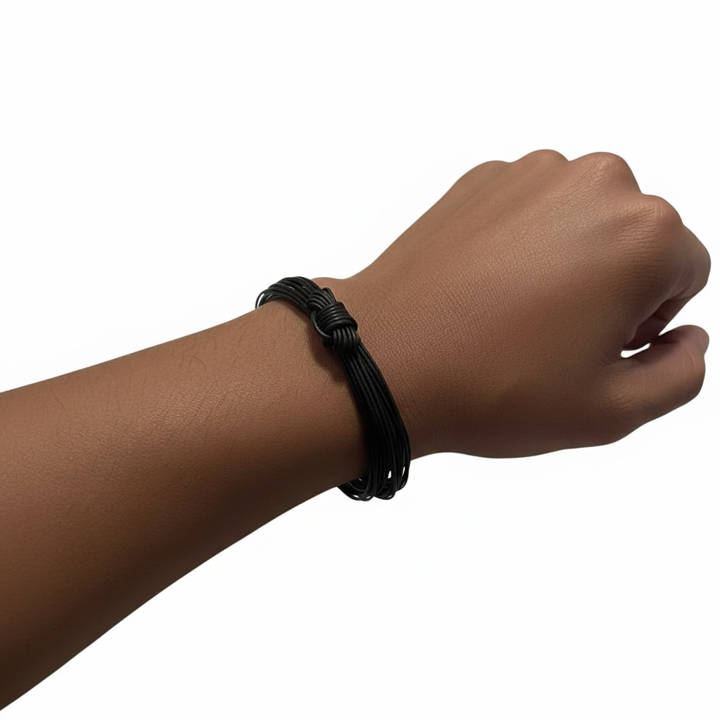 Black Elephant Hair Bracelets
