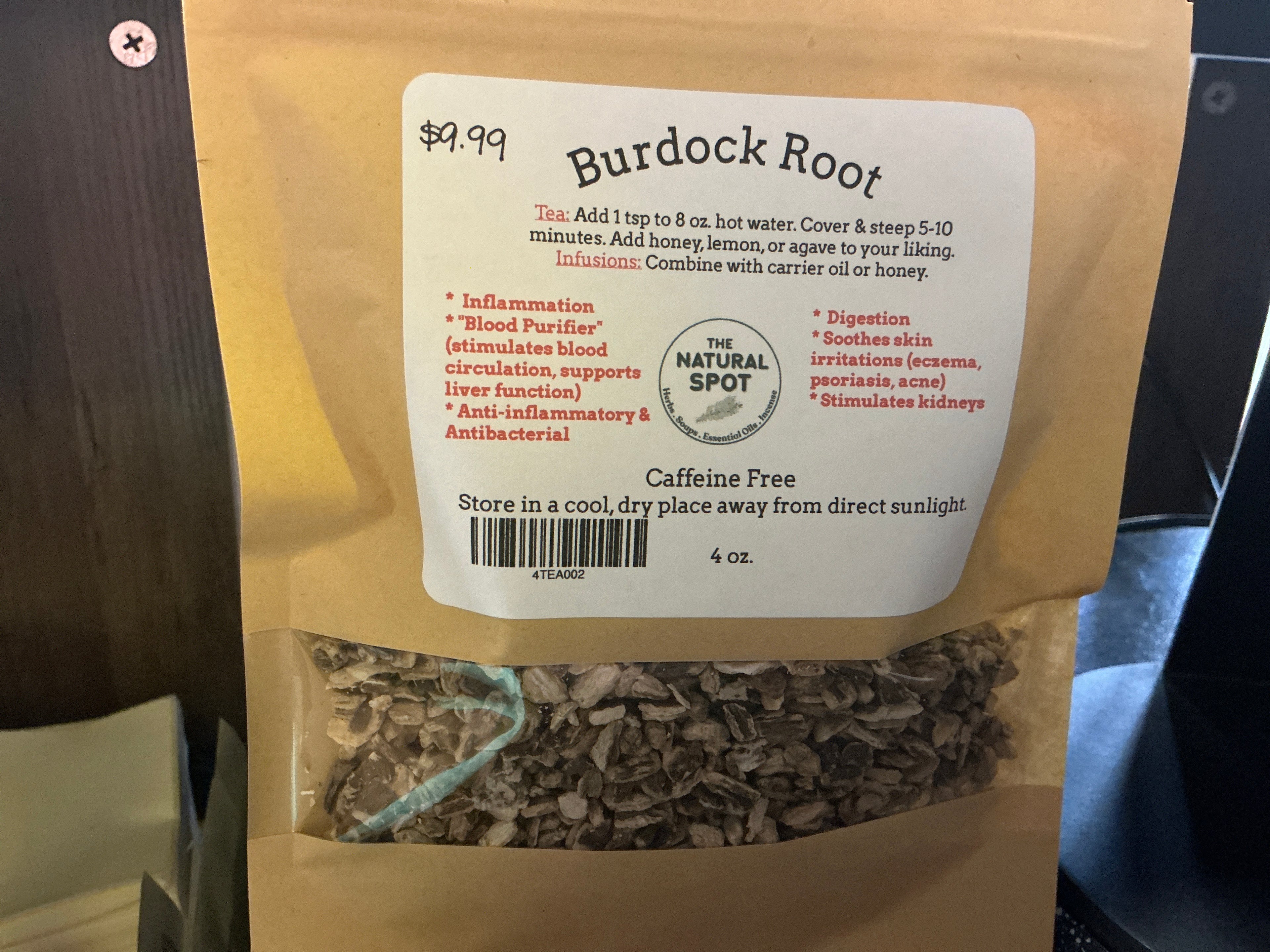 Burdock Root- 4oz