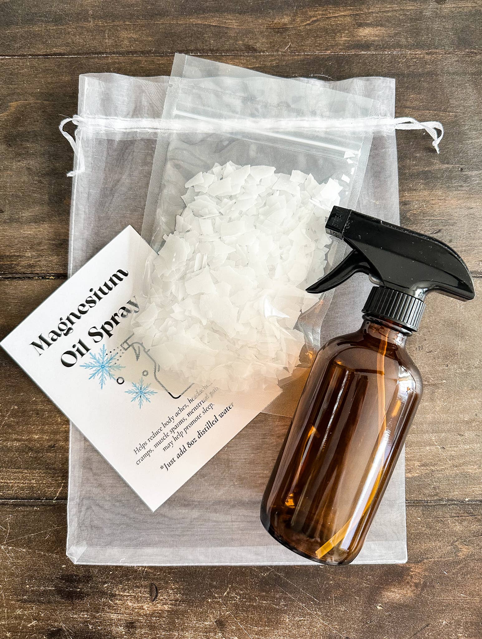 Magnesium Oil Spray Kit (DIY)