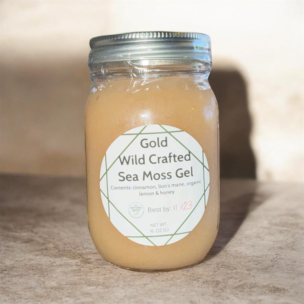 Wild Crafted Gold Sea Moss Gel (16) oz