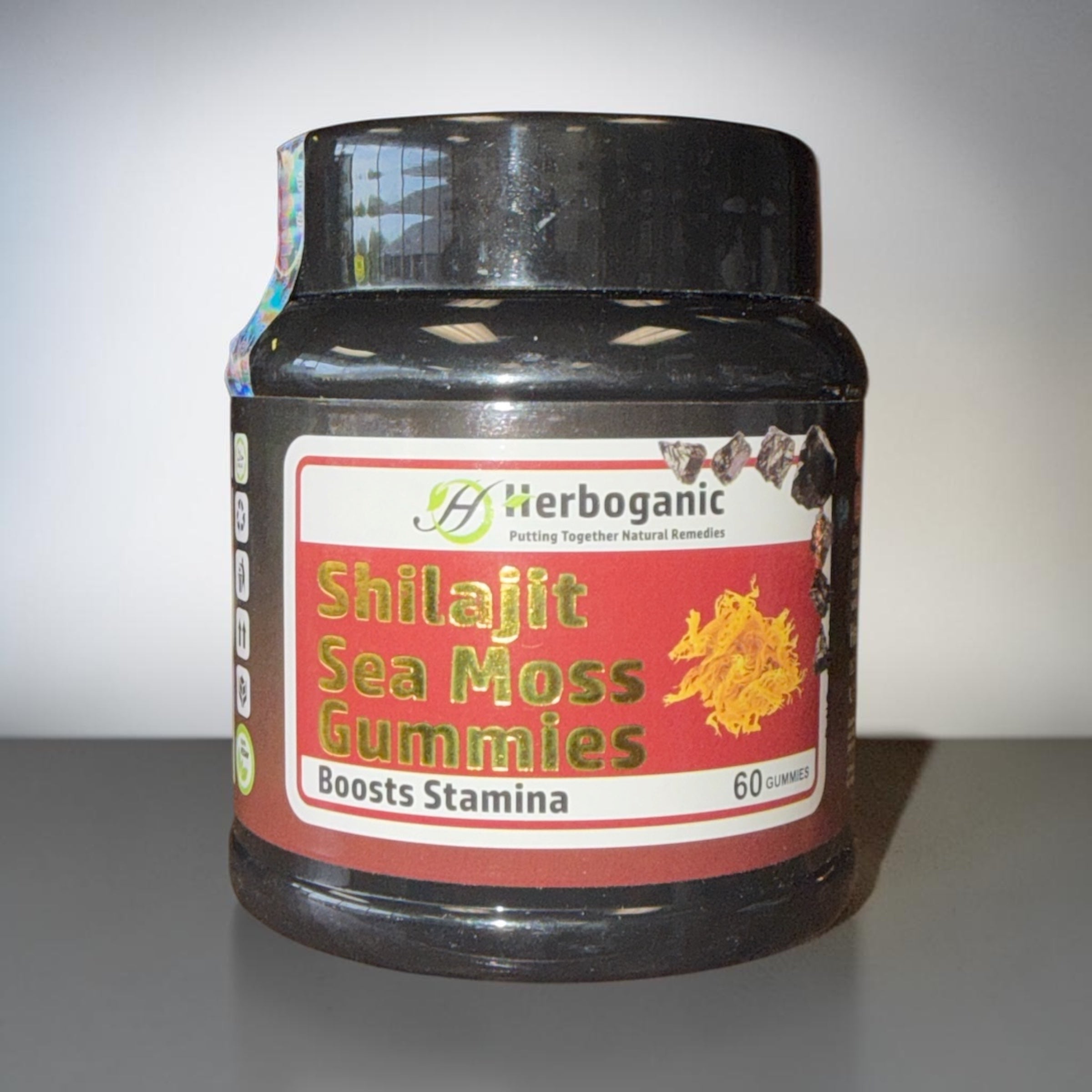 Shilajit Sea Moss Gummies - 60 count