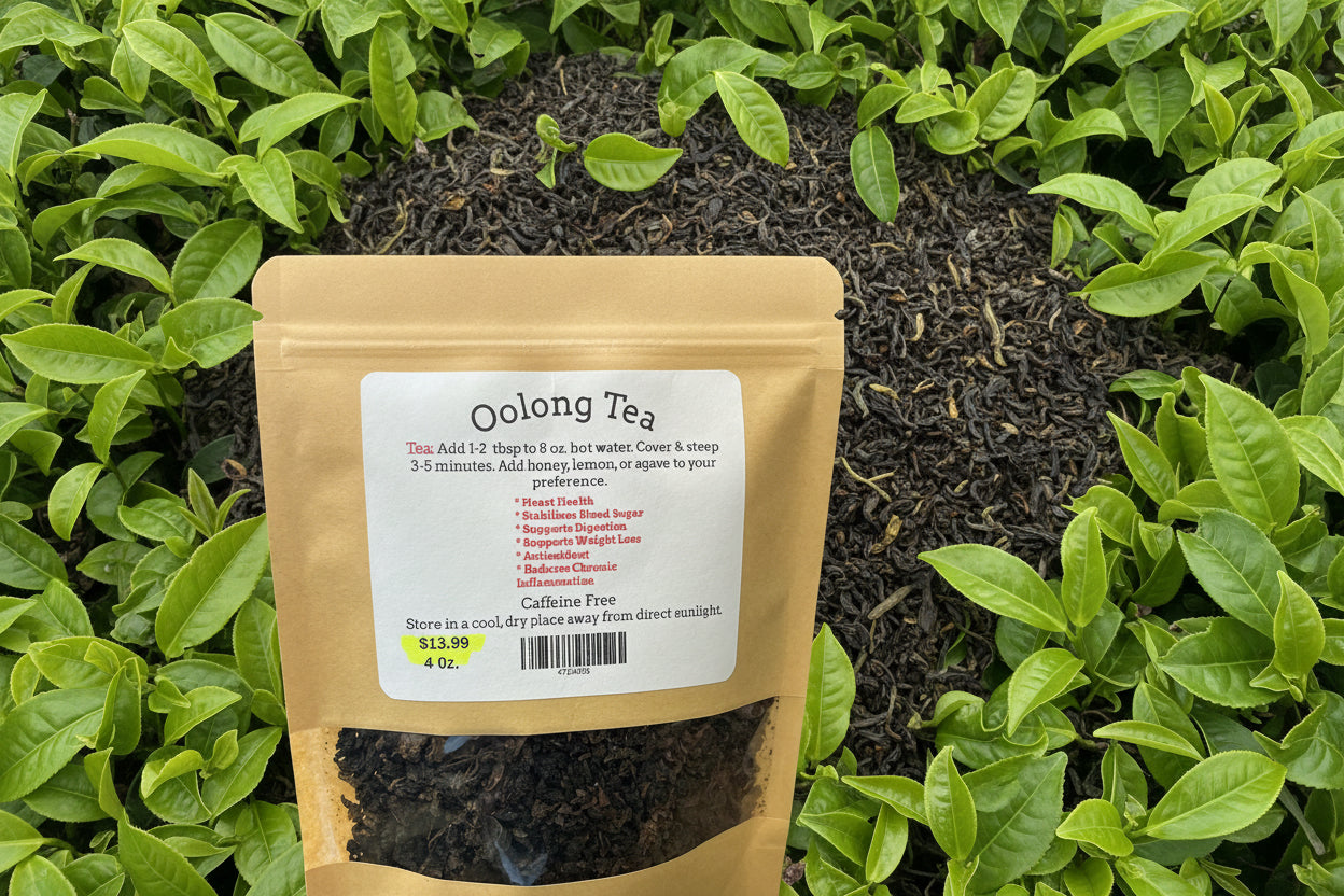 Oolong Tea - 4oz