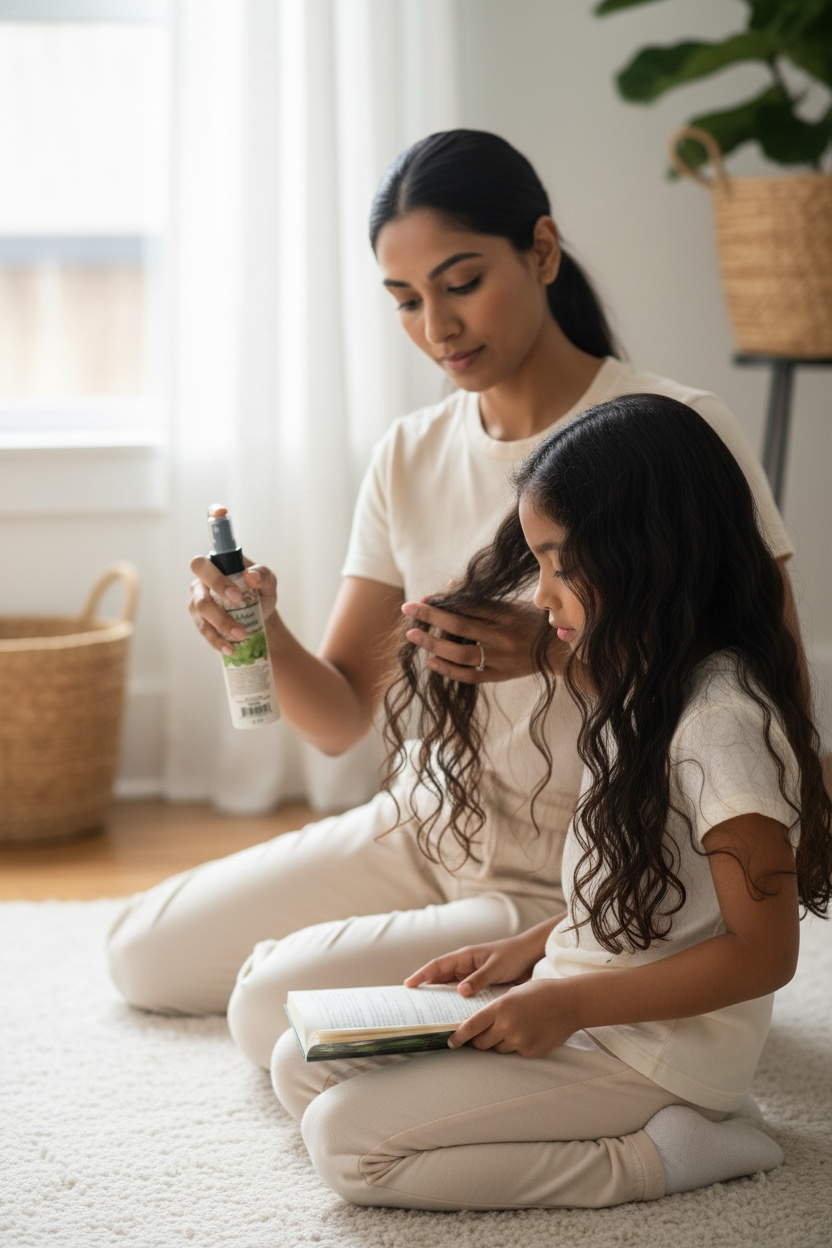 Sea Moss & Peppermint Leave-In Hair Mist for Full Scalp Stimulation
