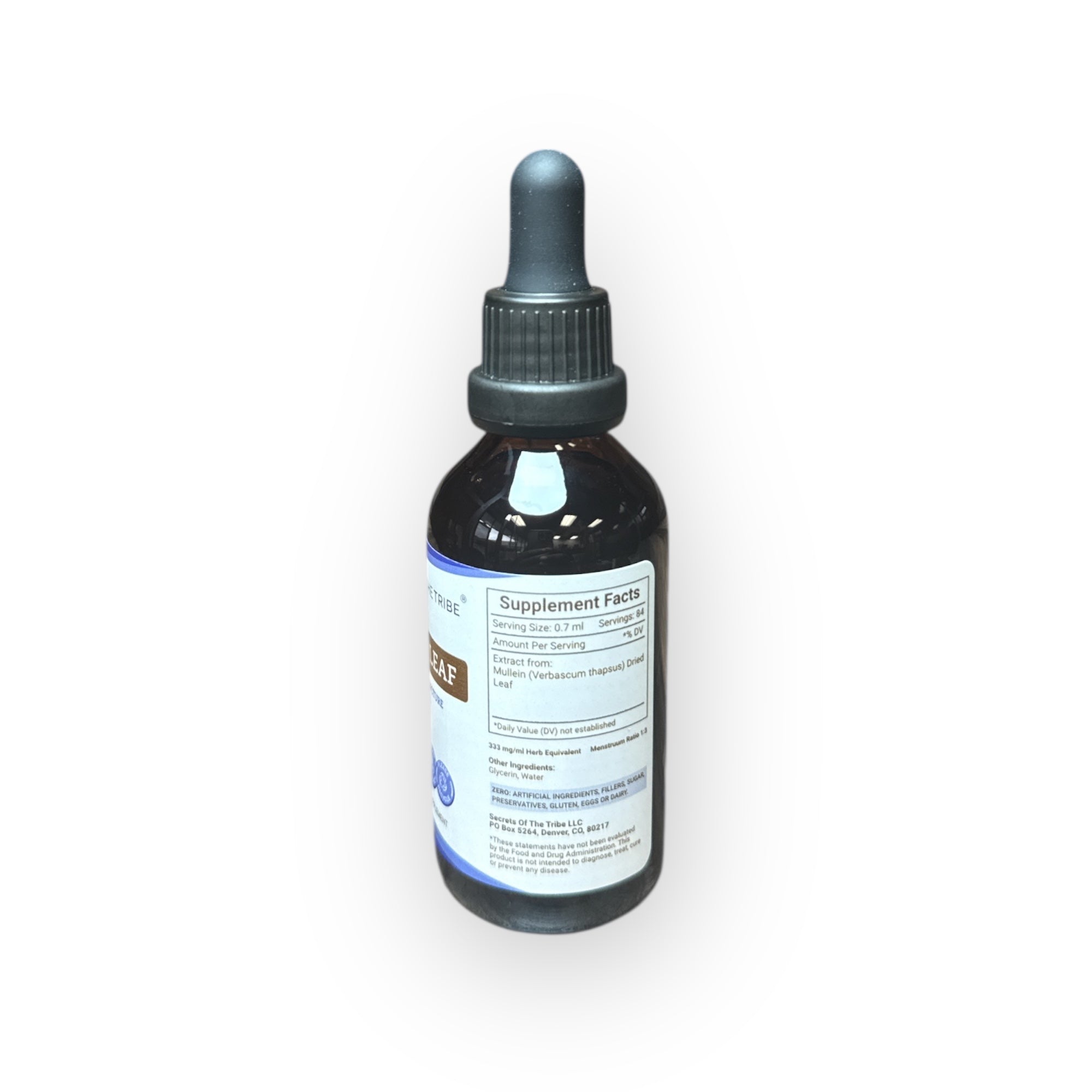 Mullein Leaf Tincture - 2 oz