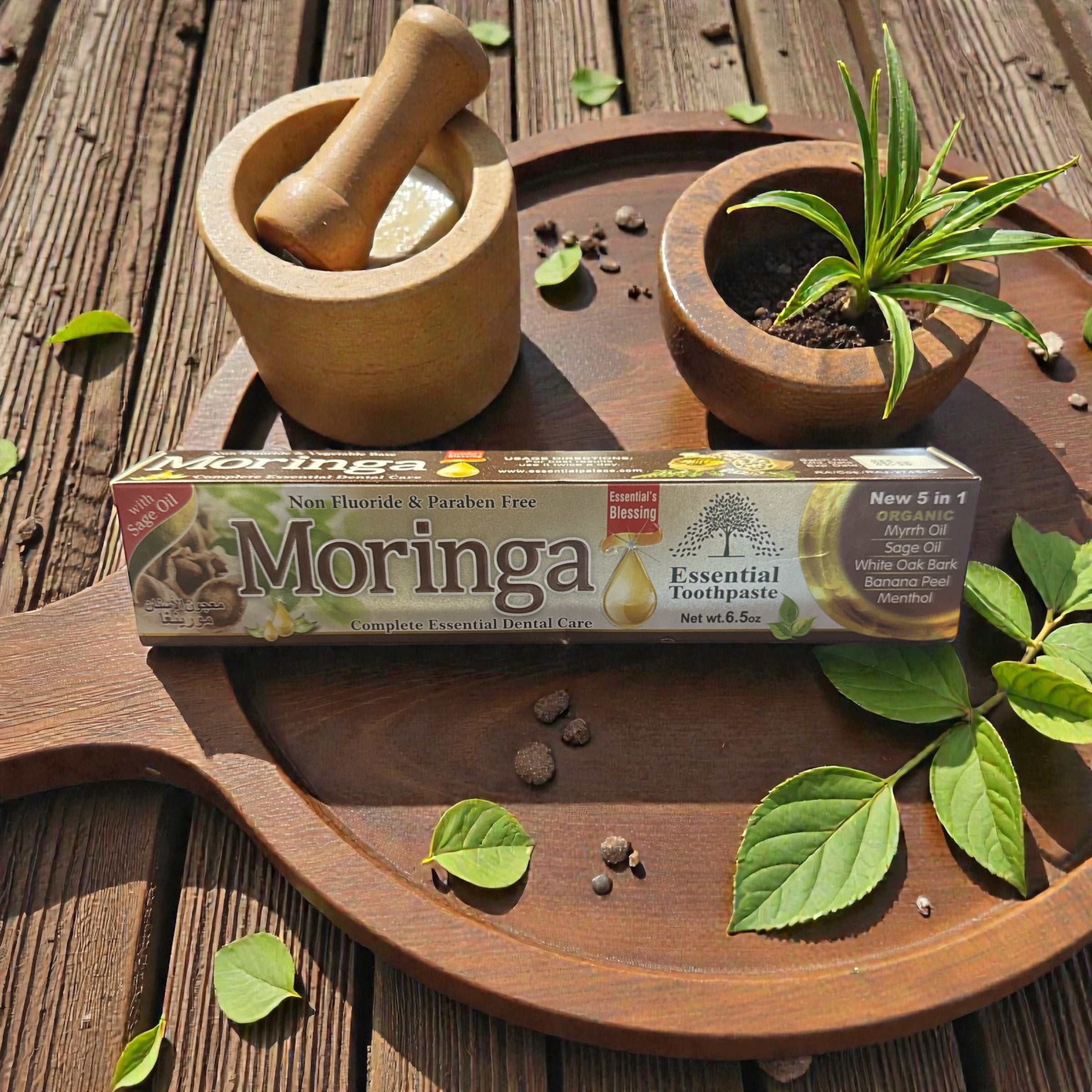Essential Palace: Moringa Toothpaste