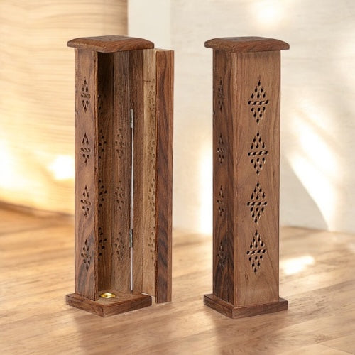 11" TOWER INCENSE HOLDER

H129