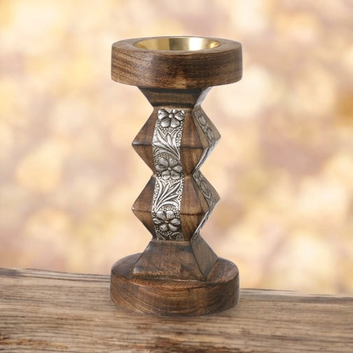 WOODEN C. BURNER ( 8"X4") H-133