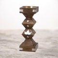 WOODEN C. BURNER (8"X4") H-134