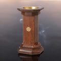WOODEN C. BURNER (7.5"x4") H-137