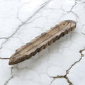 11" INCENSE HOLDER - LEAF STYLE H-115