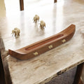 INCENSE HOLDER- BOAT SHAPE H-114