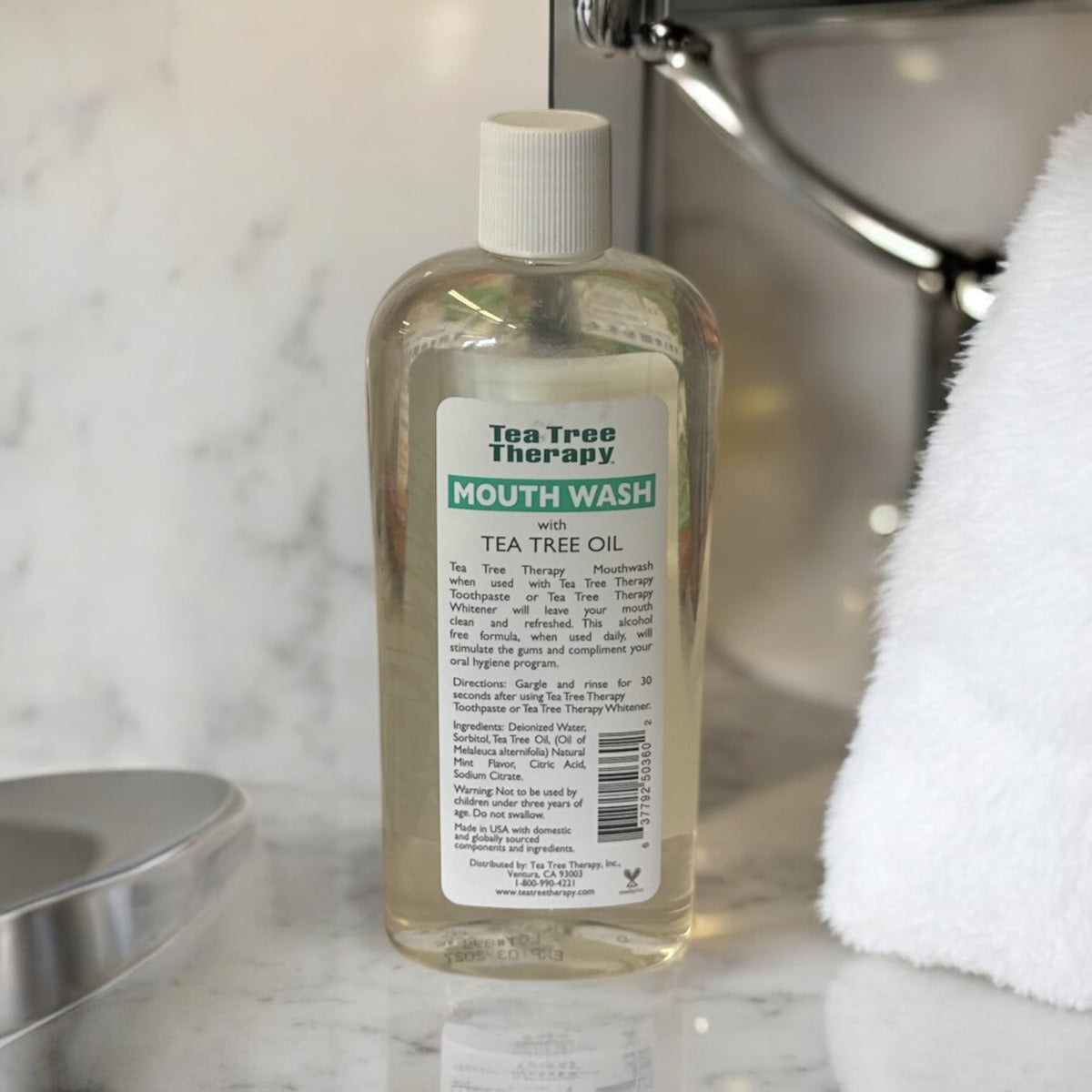 Natural Tea Tree Mouthwash - 12 oz. – The Natural Spot