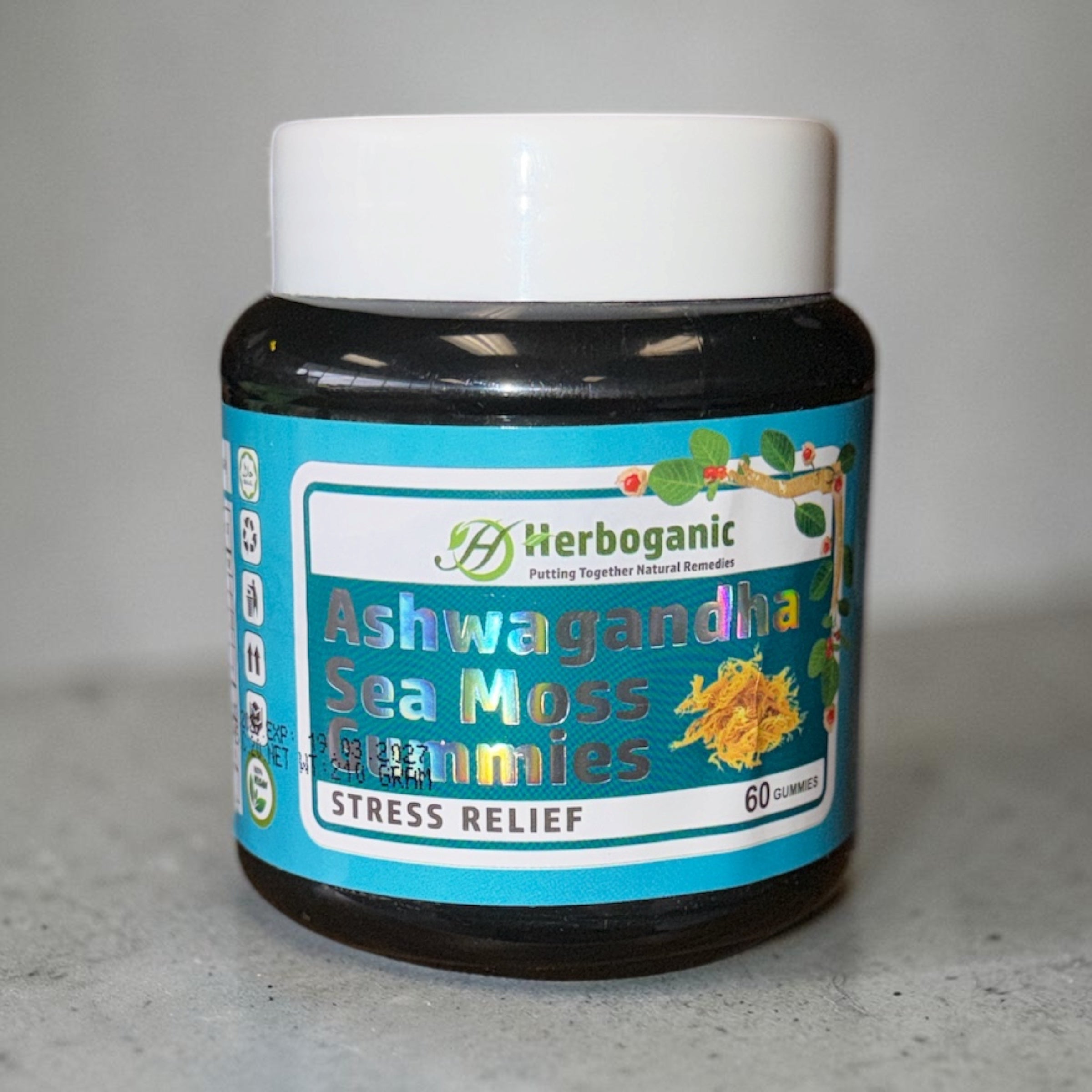 Apple Cider Vinegar Sea Moss Wellness Gummies - Immune Support with Seamoss - Natural Detox and Digestive Aid - 60 Gummies