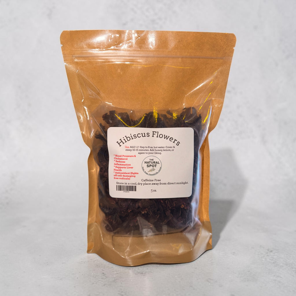 Premium Dried Hibiscus Flowers 5 oz., Flor De Jamaica