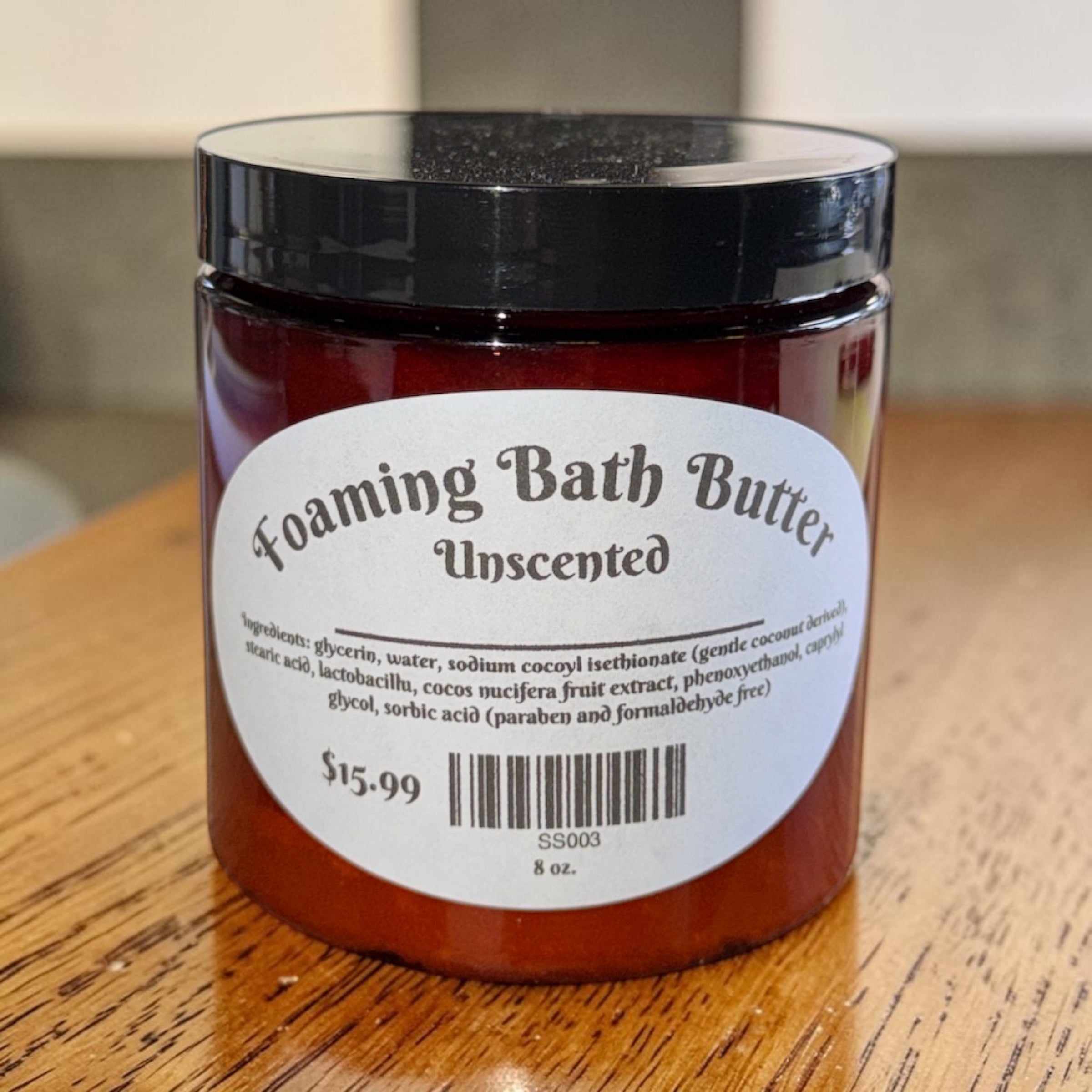 8 oz Foaming Bath Butter