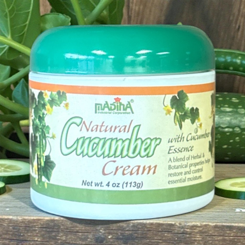 Natural Cucumber Cream - 4 oz