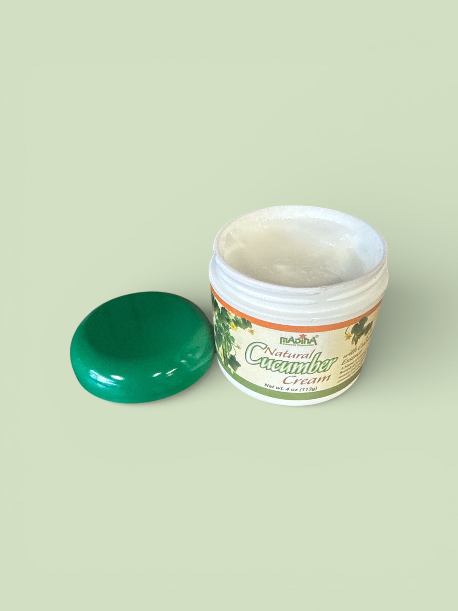 Natural Cucumber Cream - 4 oz