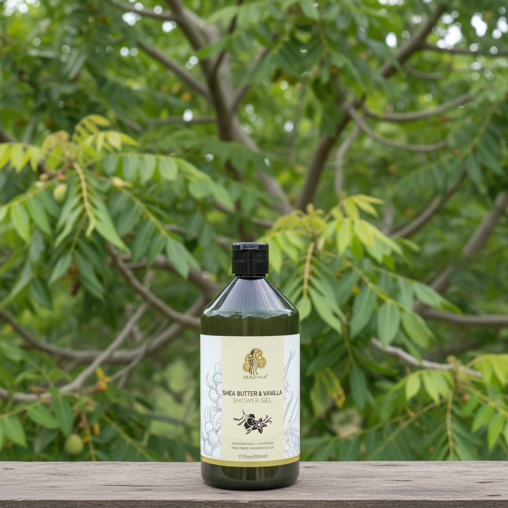 Shea Butter & Vanilla Shower Gel - 17 oz
