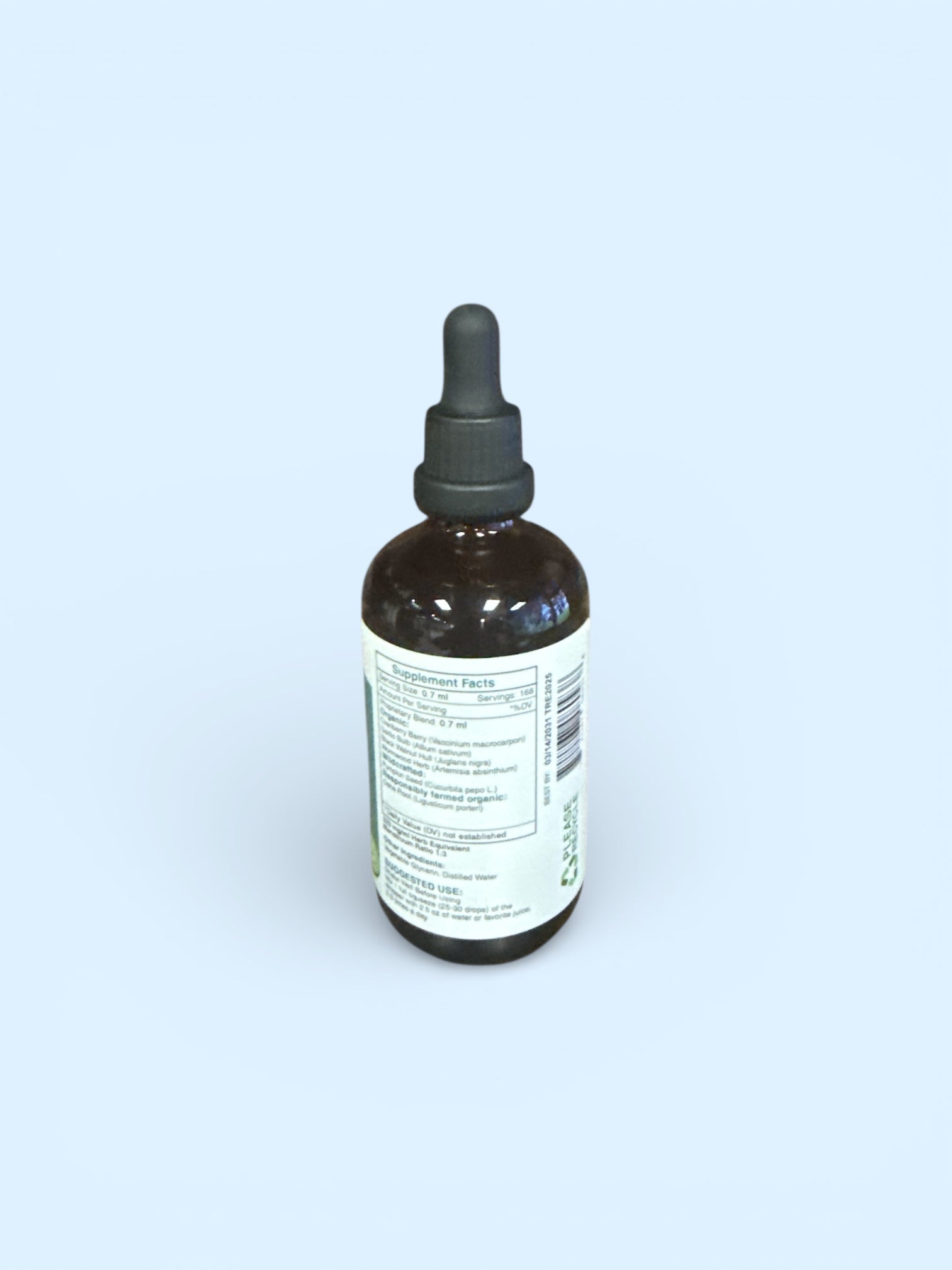 Tribal Parasite Purge. Intestinal Purge Formula - 4 oz