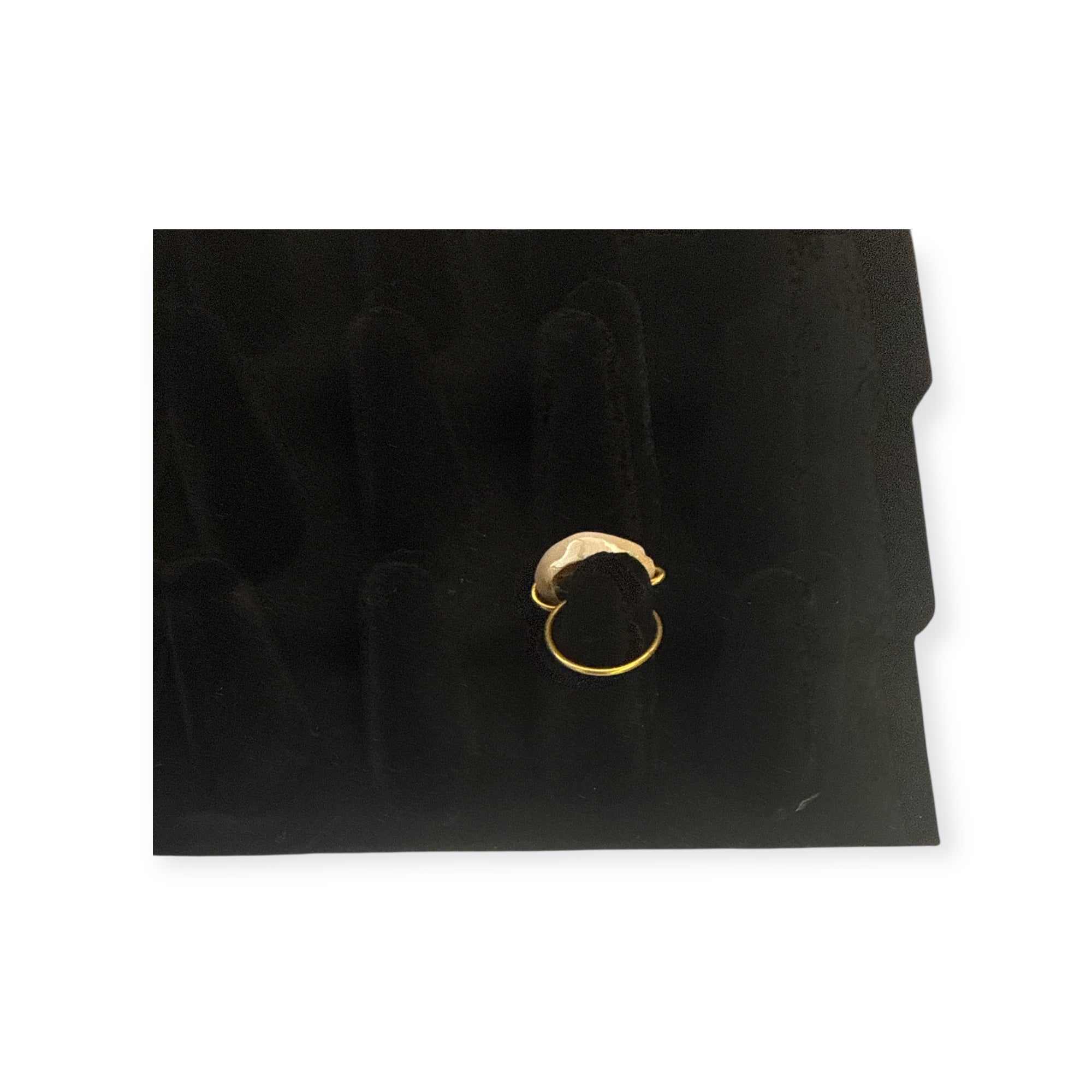 Brass & Cowrie Shell Rings