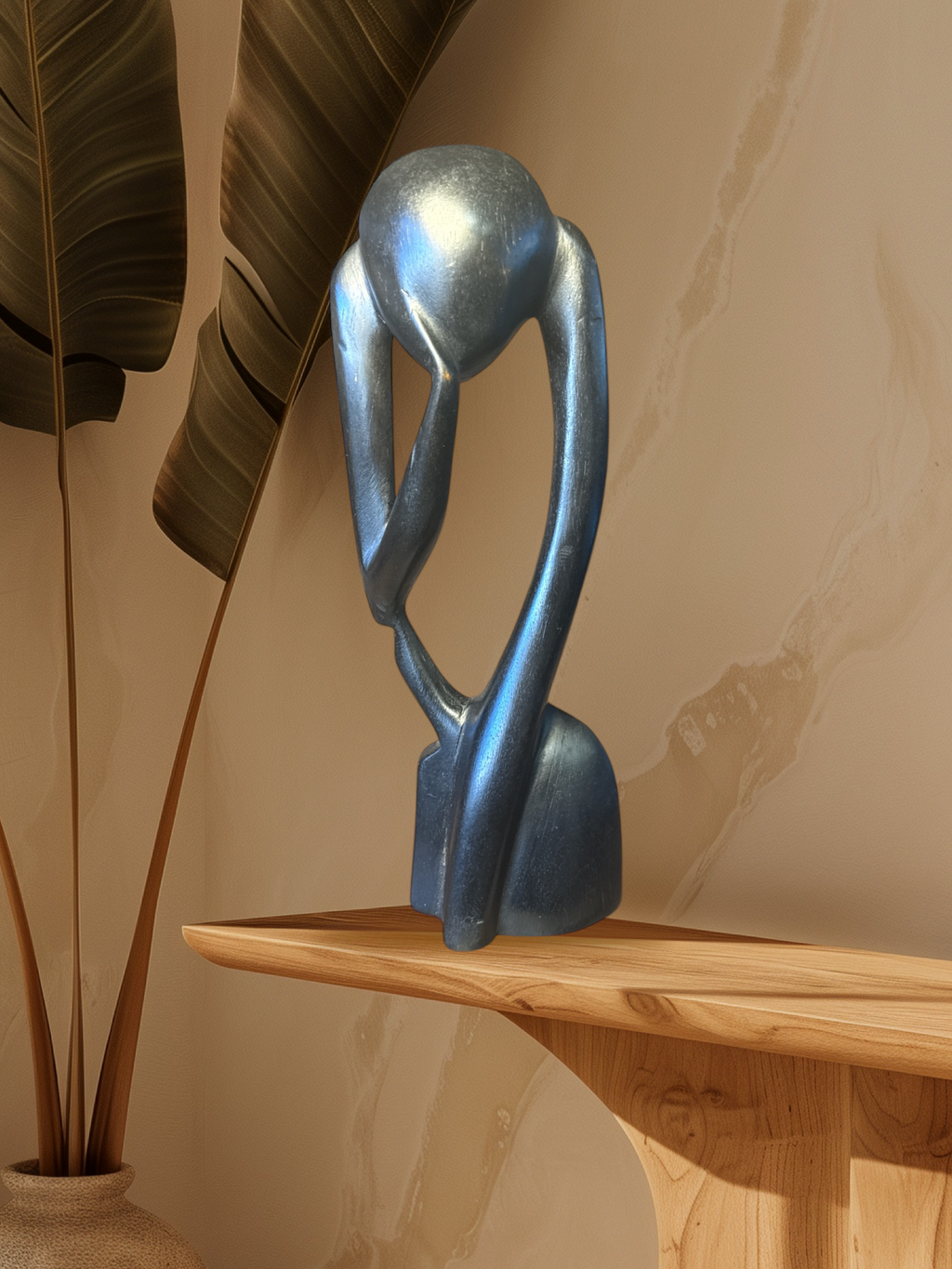 Senegalese Modern Thinker Statue -Right Arm
