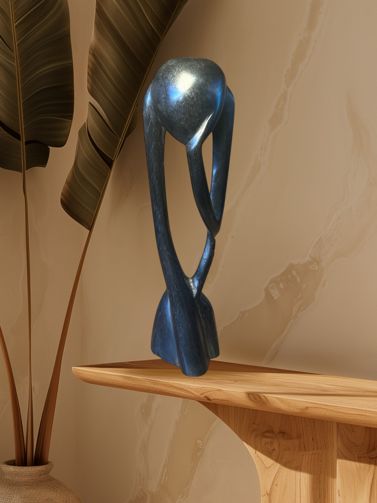 Senegalese Modern Thinker Statue - Left Arm