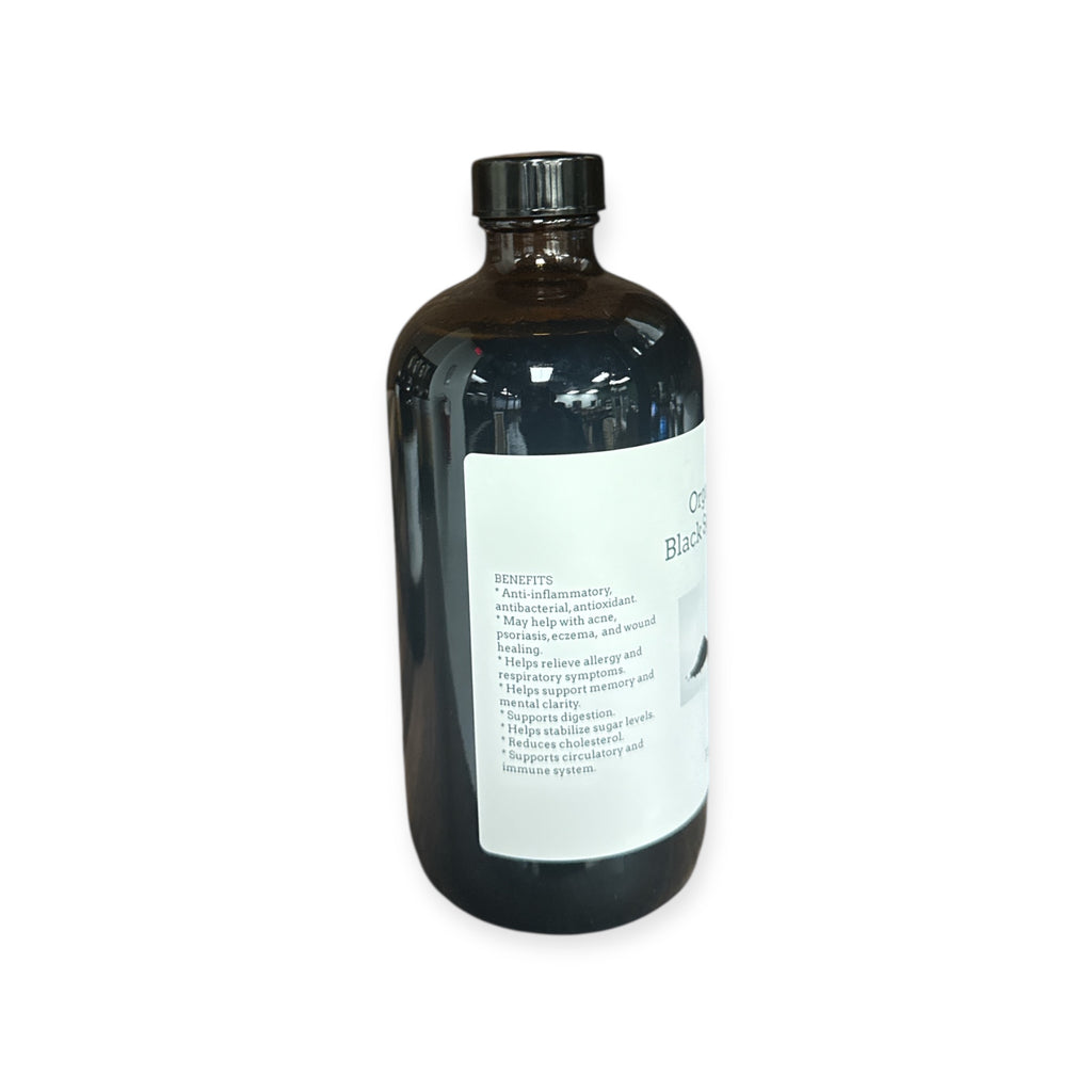 100 % COLD PRESS  ORGANIC LIQUID BLACK SEED OIL