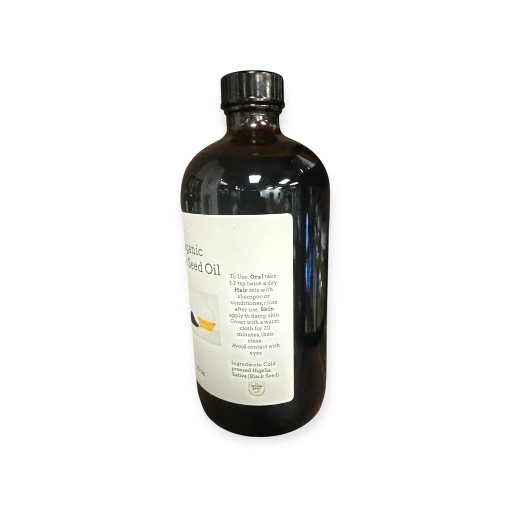 100 % COLD PRESS  ORGANIC LIQUID BLACK SEED OIL