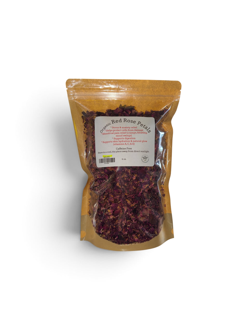 Red Rose Petals, Organic