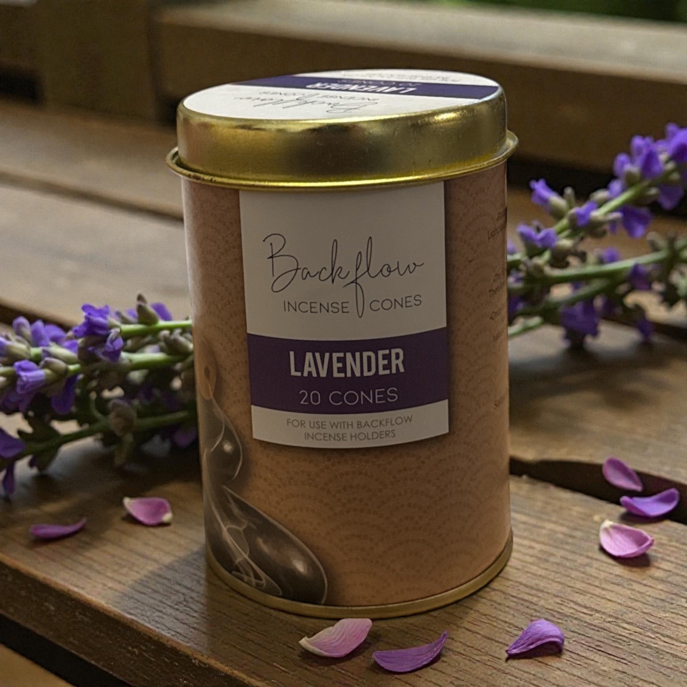 Lavender Jumbo Backflow Incense Cones