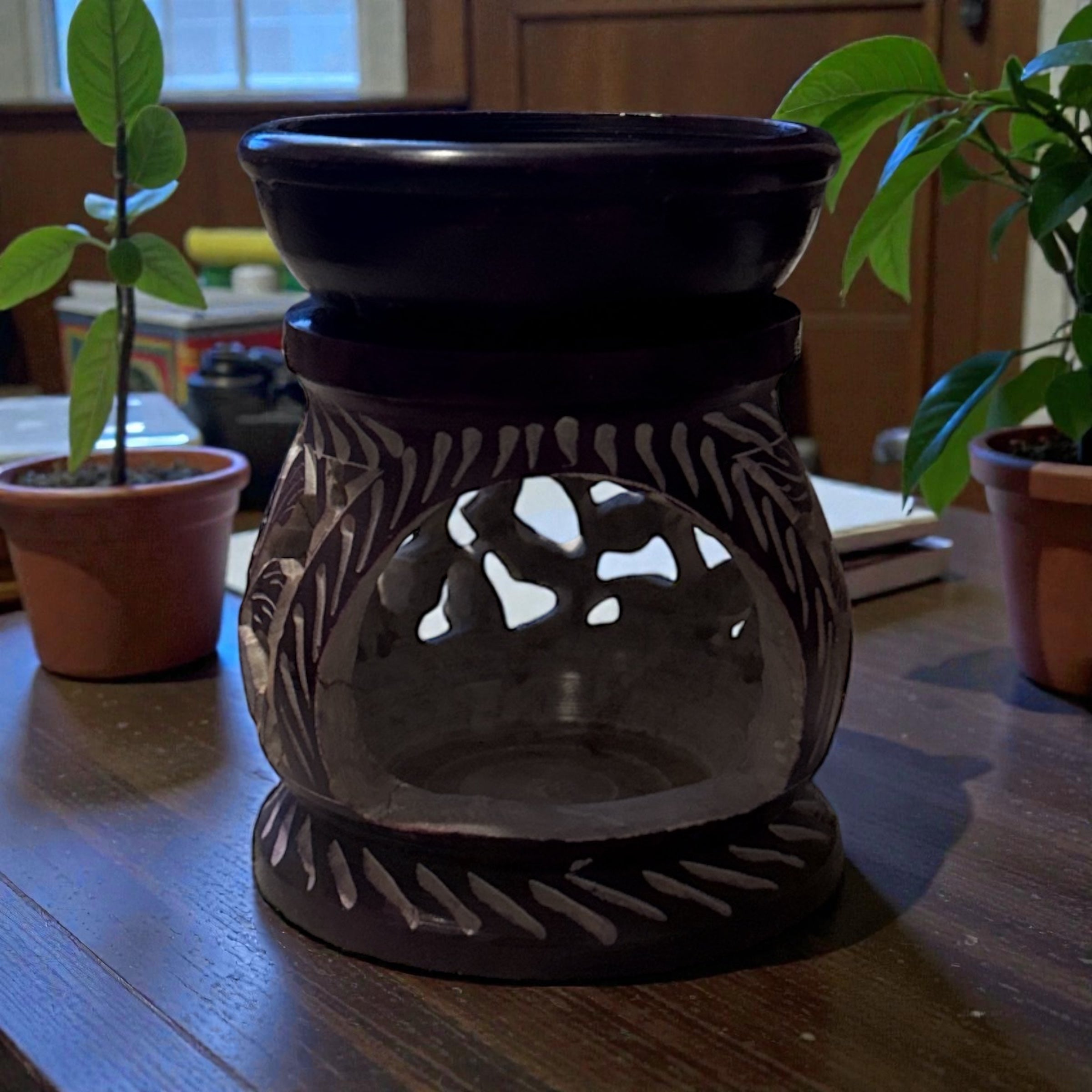 Soapstone Burner