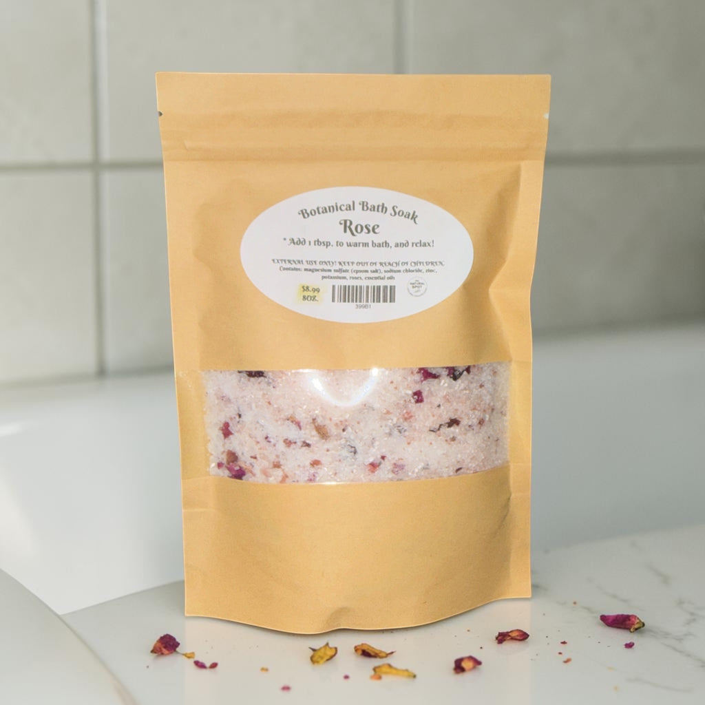 Botanical Bath Soaks 8 oz Pouches