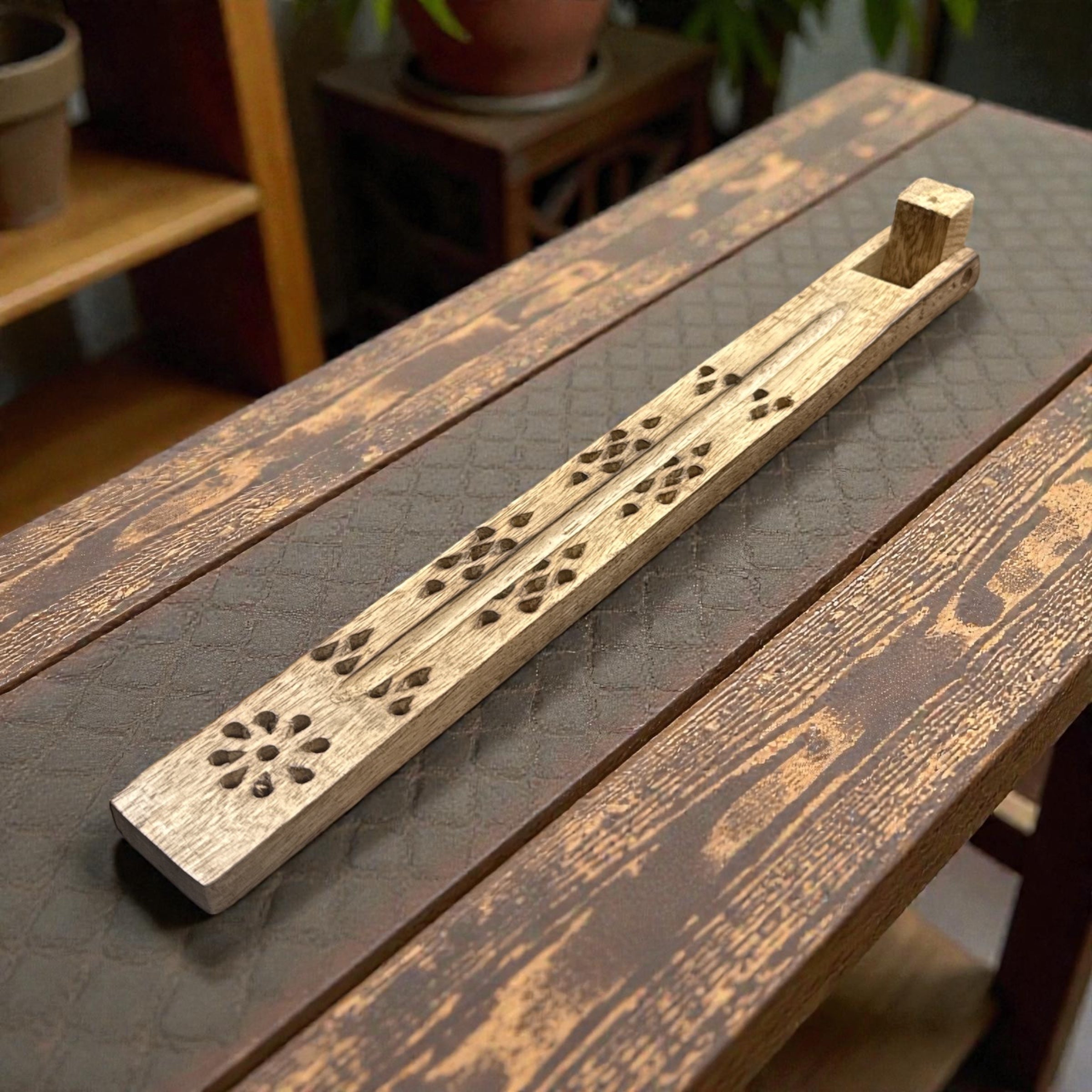11" INCENSE HOLDER H-166