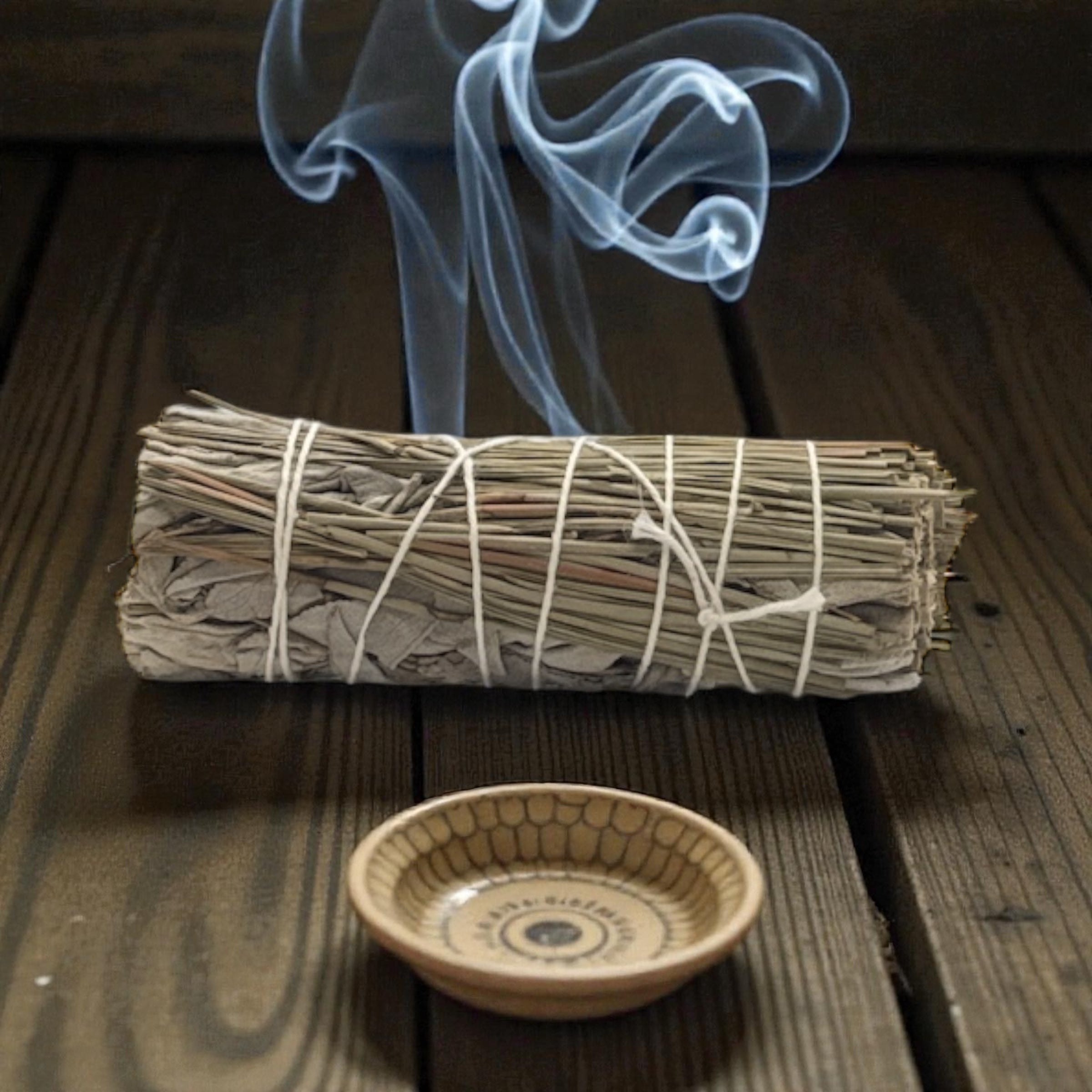Organic White Sage & Pine Smudge Stick (4 in.)