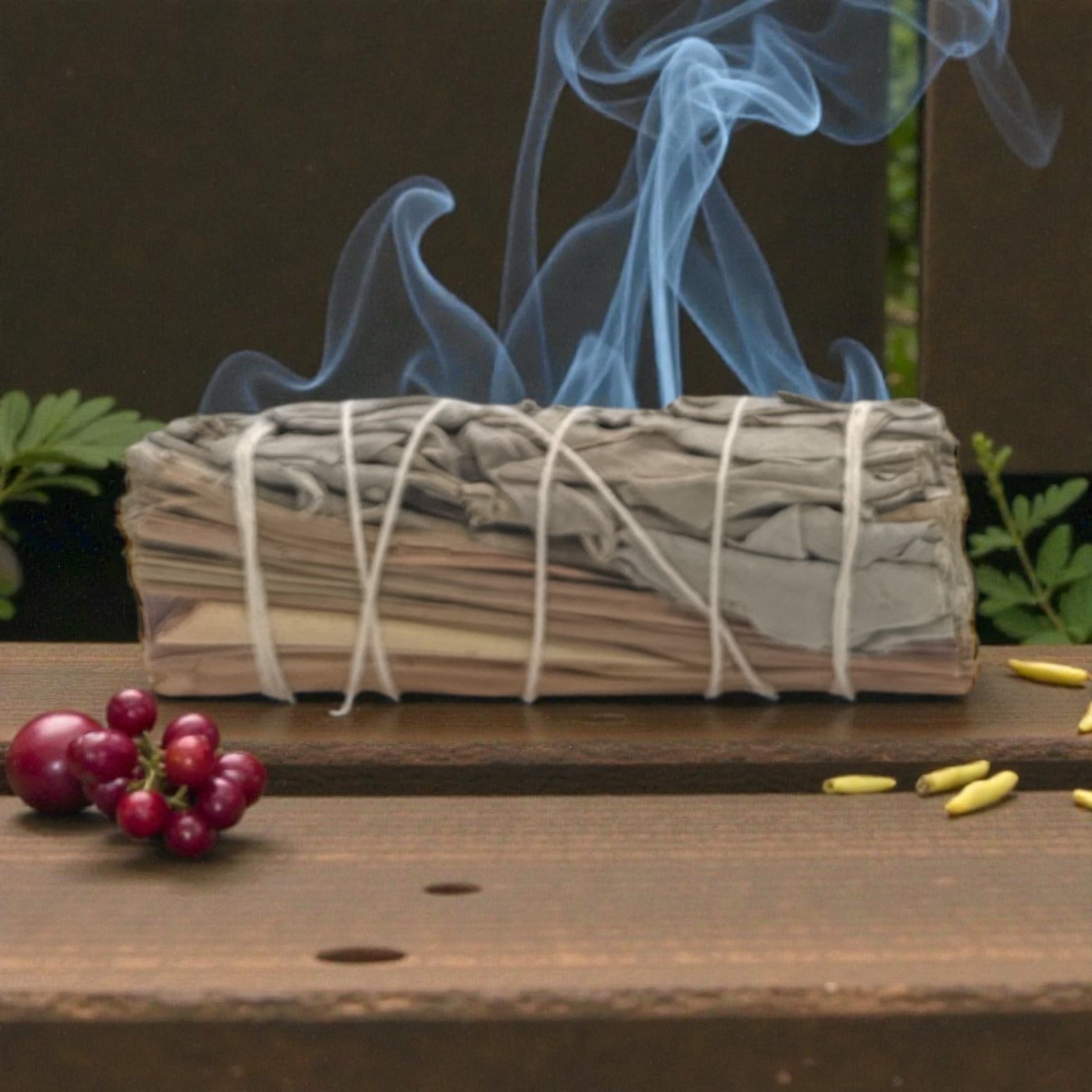 Organic White Sage & Lemongrass Smudge Stick (4 in.)