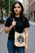 Tribal Tree Hemp and Cotton Dj Bag