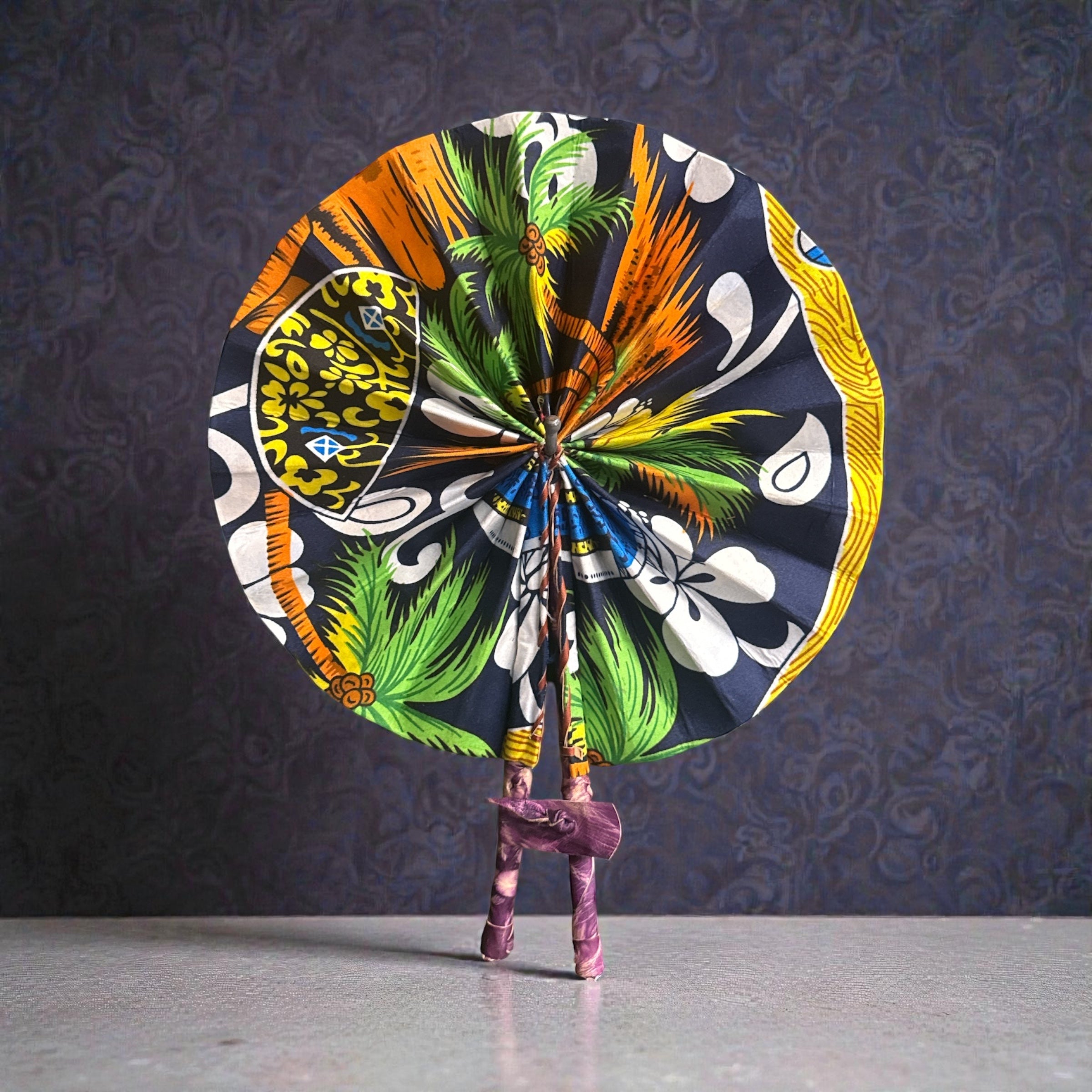 African Folding Fans