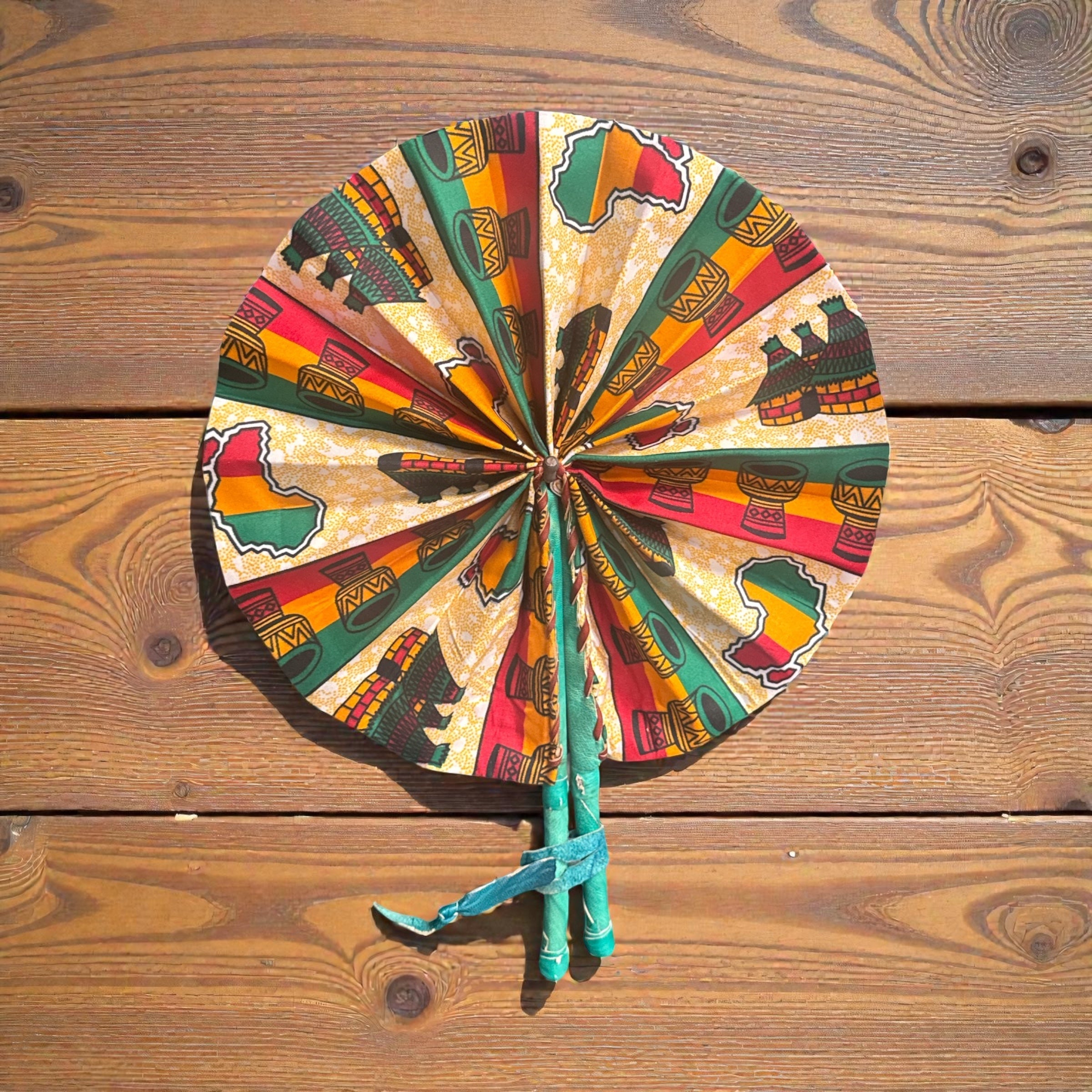 African Folding Fans