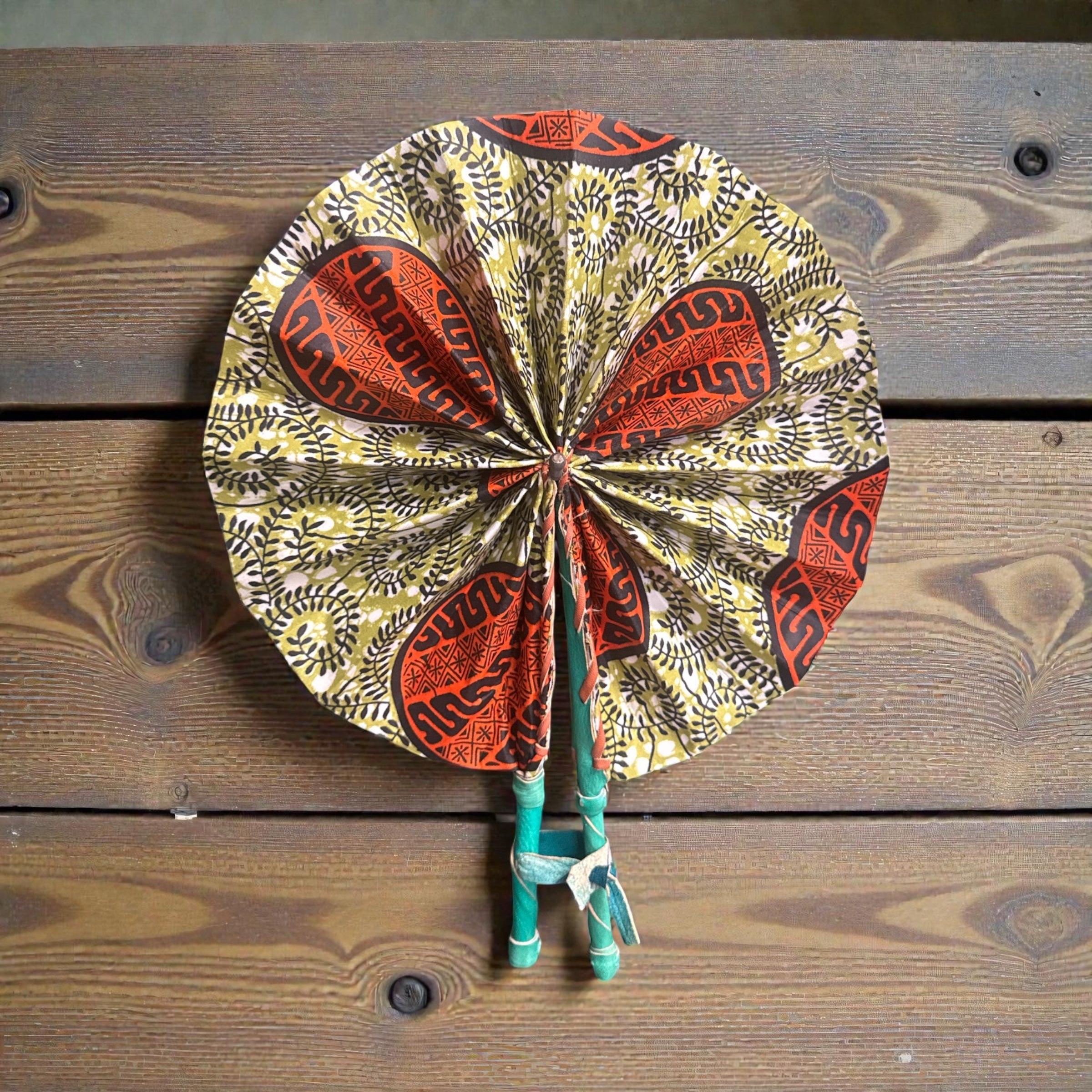 African Folding Fans