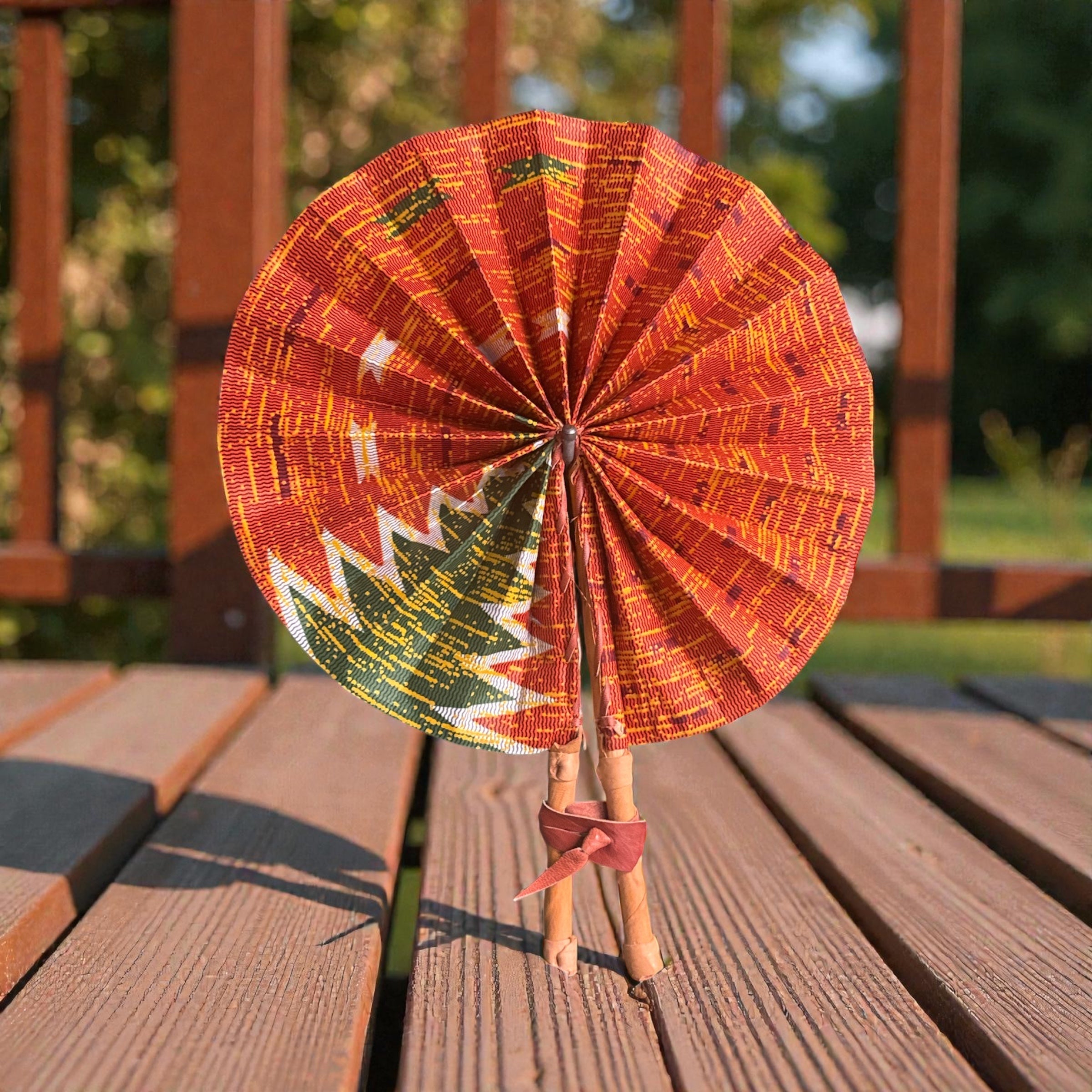 African Folding Fans