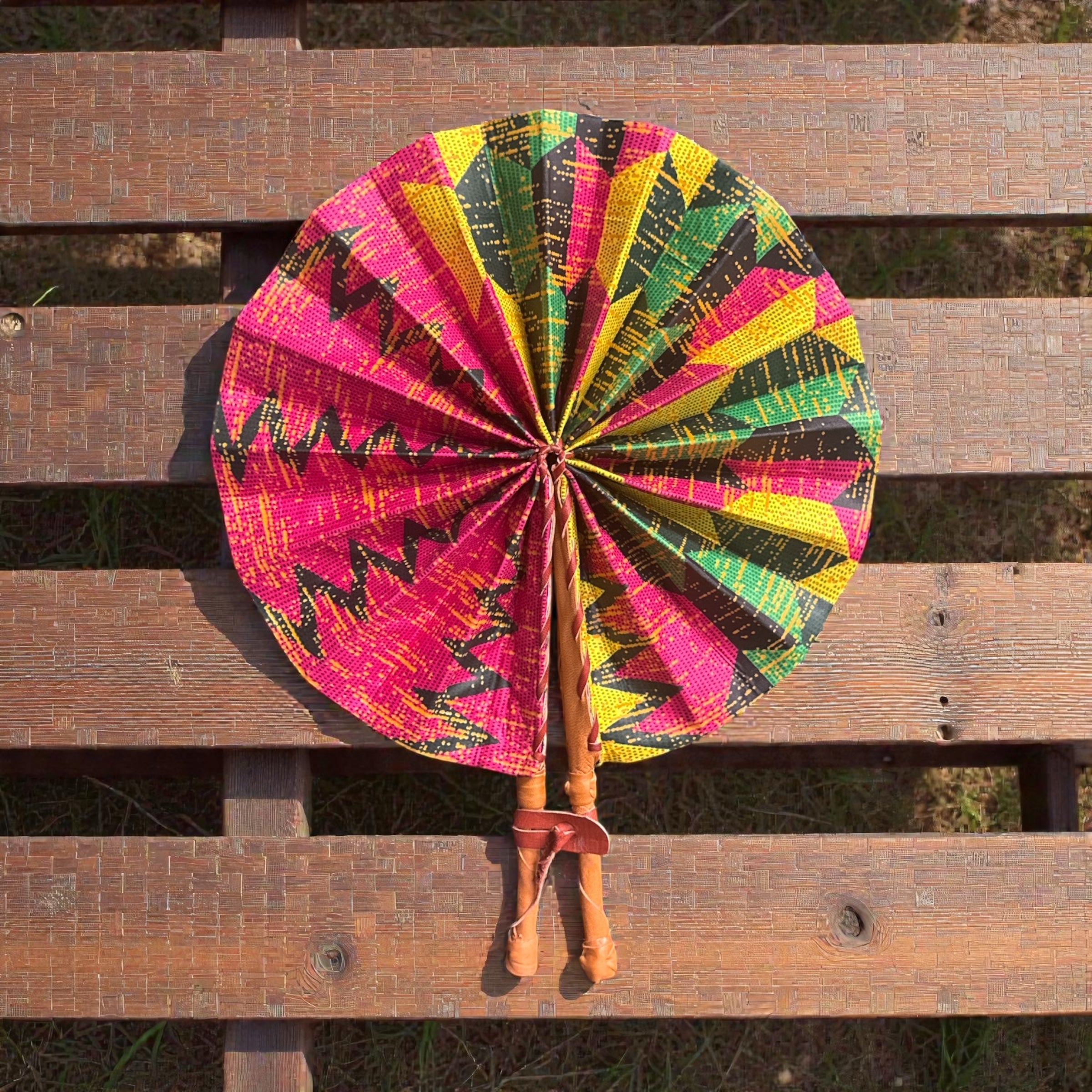 African Folding Fans