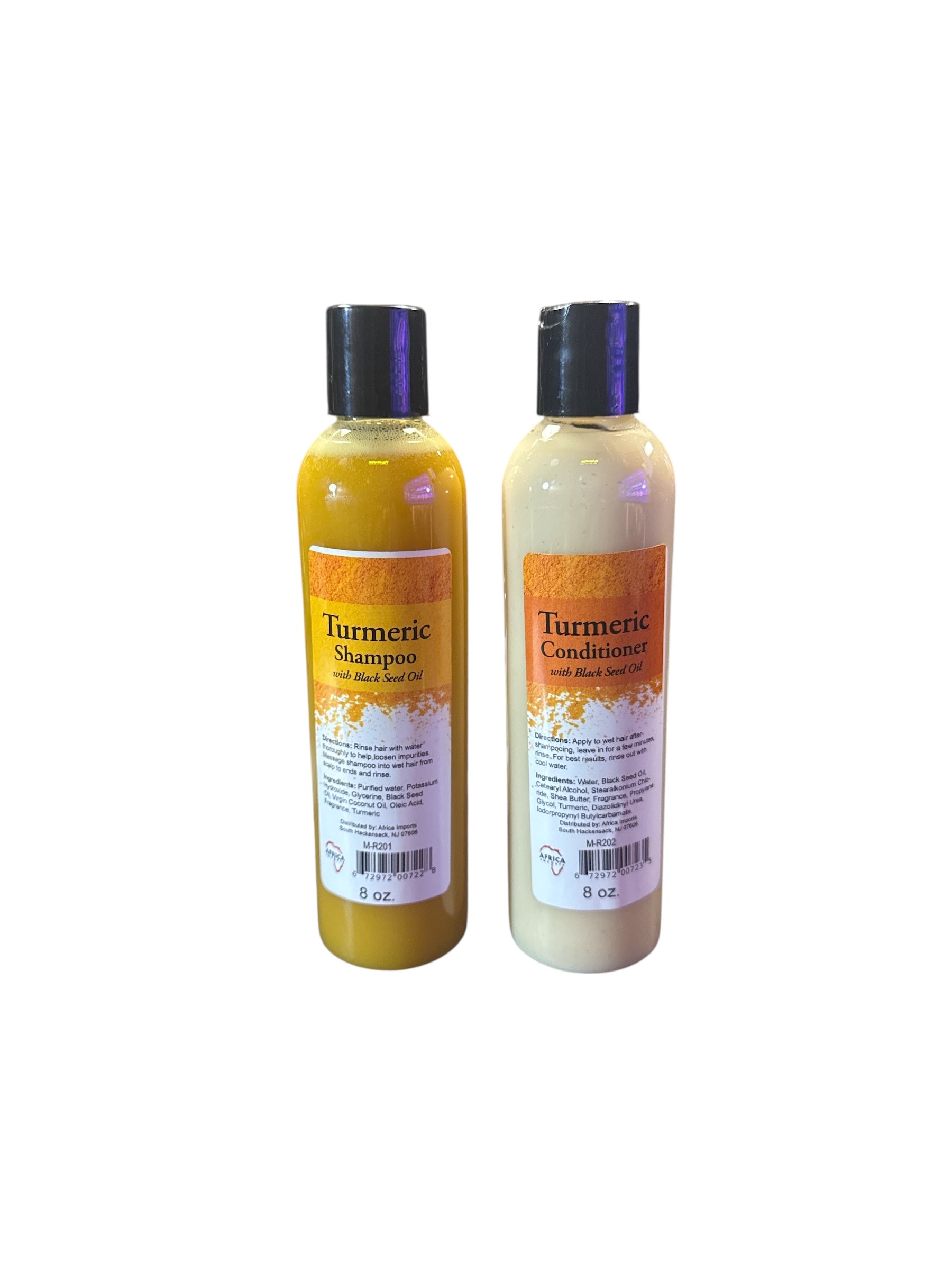 Turmeric Shampoo and Conditioner Set