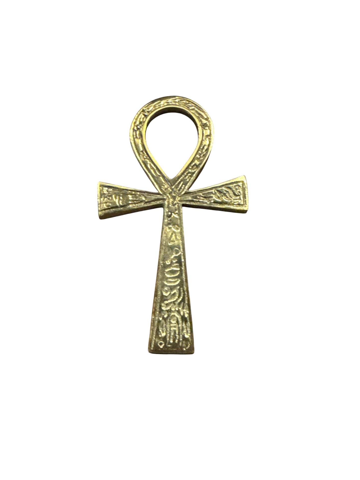 4" Brass Ankh